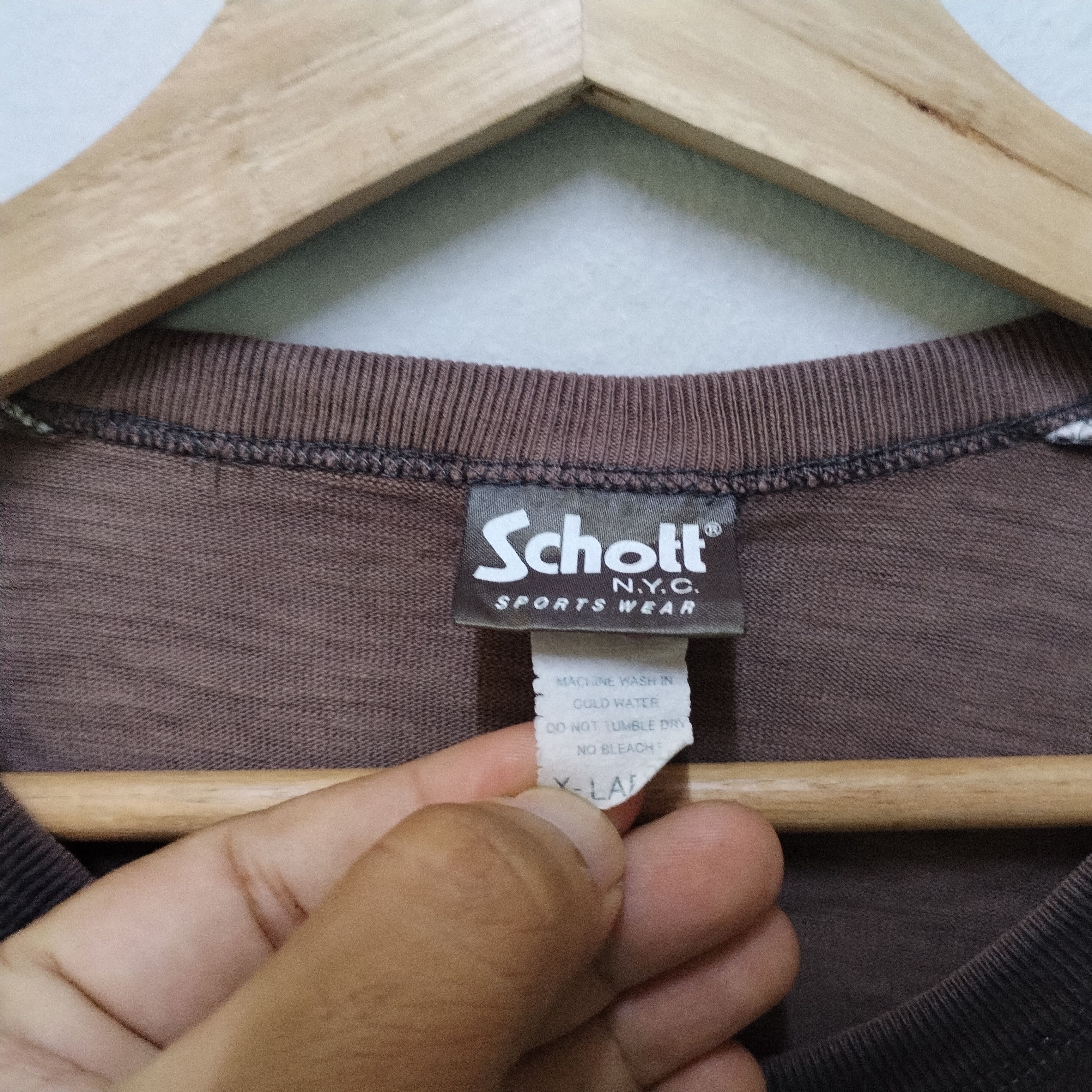 Schott VINTAGE SCHOTT BROTHERS VERY RARE Size US XL / EU 56 / 4 - 5 Thumbnail