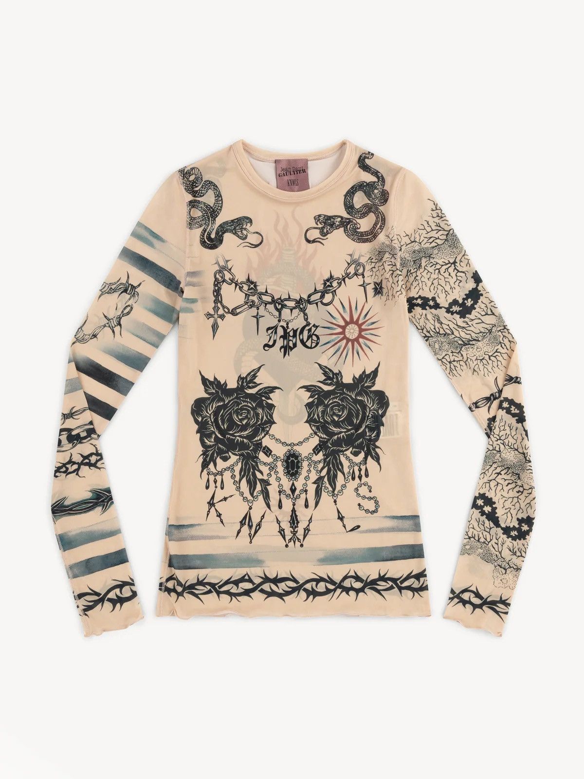 Jean Paul Gaultier Jpg x Knwls mesh top Size US XS / EU 42 / 0 - 1 Thumbnail