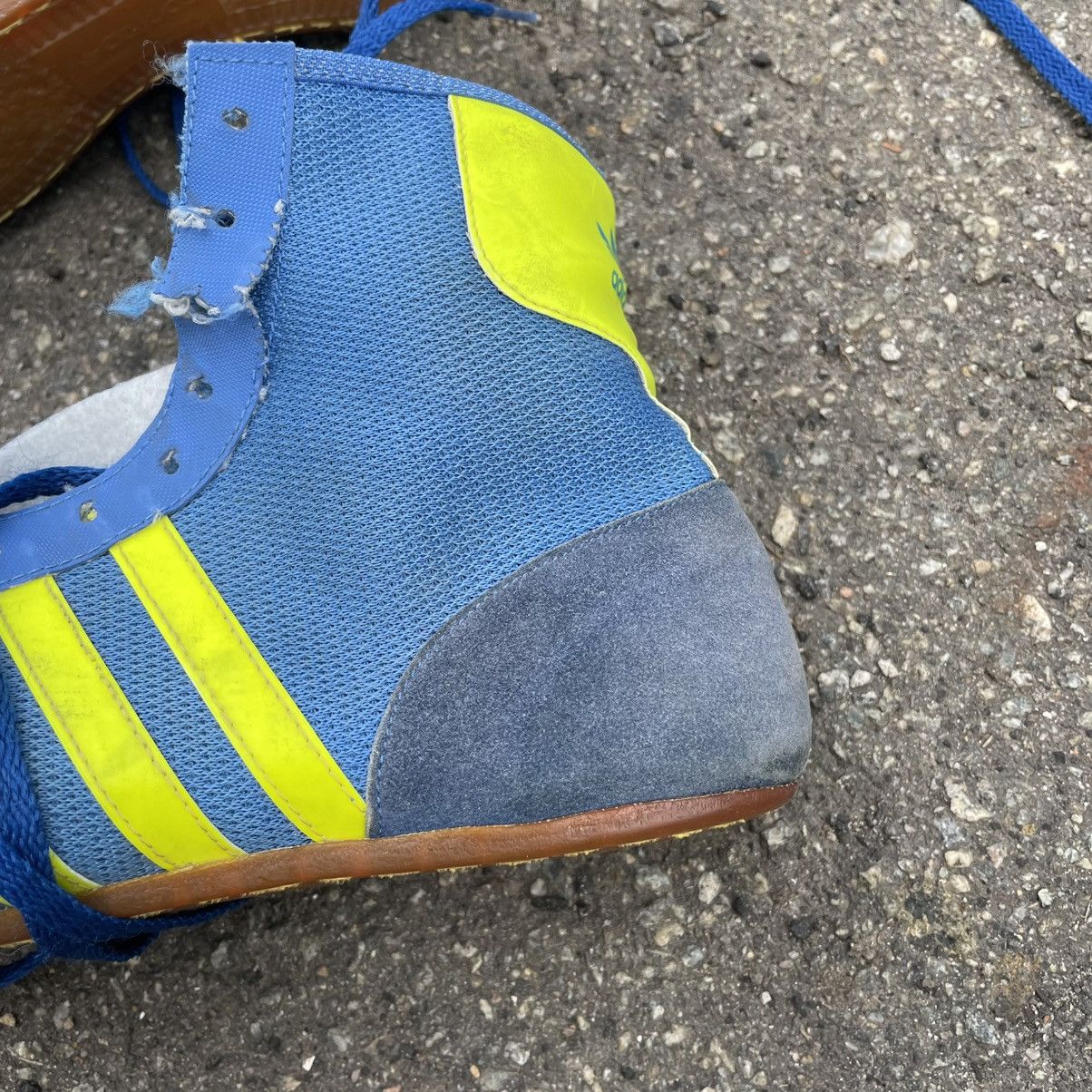 Adidas WEST GERMANY 90s Vintage Adidas Boxing High Boots Shoes Size US 7 / EU 40 - 4 Thumbnail