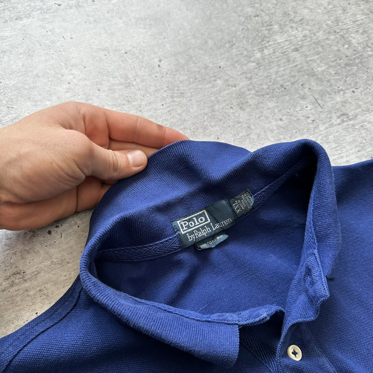 Designer × Polo Ralph Lauren Polo Ralph Lauren 3 Big Pony Polo Shirt Chief Keef Blue Size US XXL / EU 58 / 5 - 9 Thumbnail