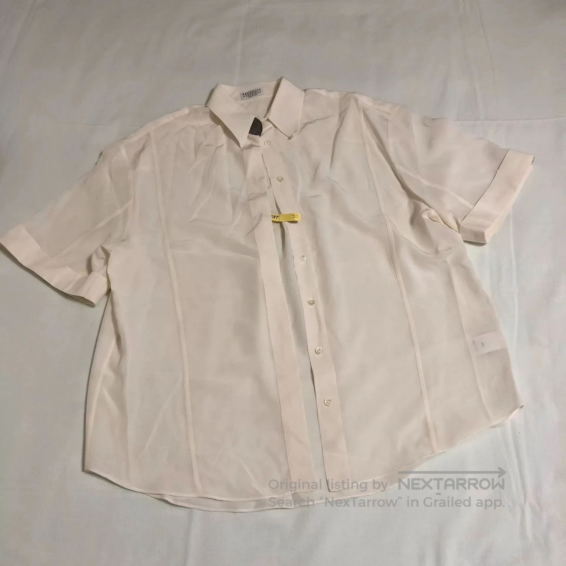 Brunello Cucinelli Short Sleeve Shirt XS.