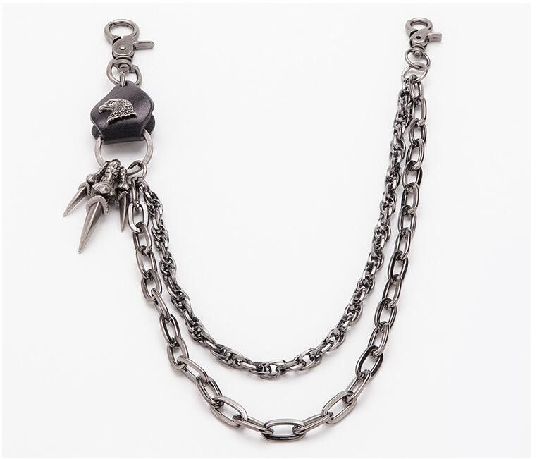 Jean × Vintage Eagle Head & Claws Black Gunmetal Keychain Size ONE SIZE - 3 Thumbnail