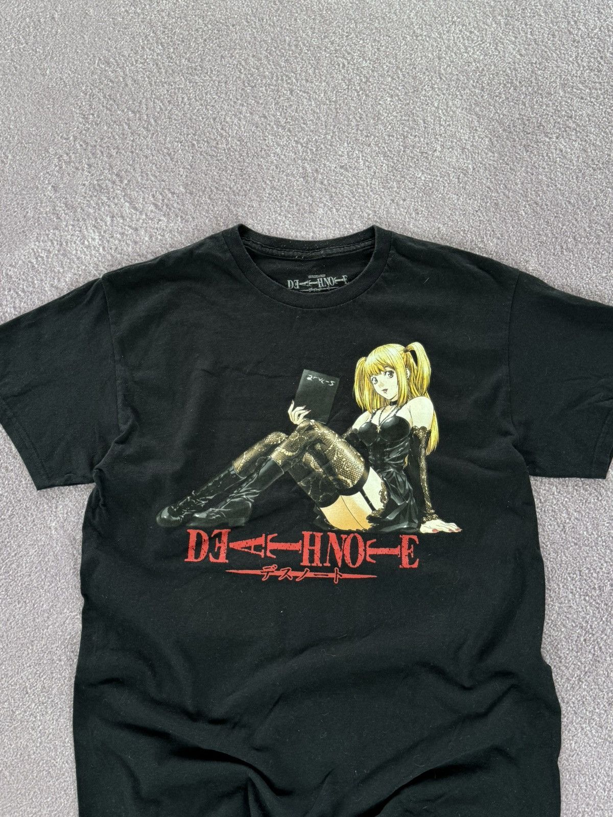 Anime Deathnote t shirt anime vintage Size US M / EU 48-50 / 2 - 2 Thumbnail