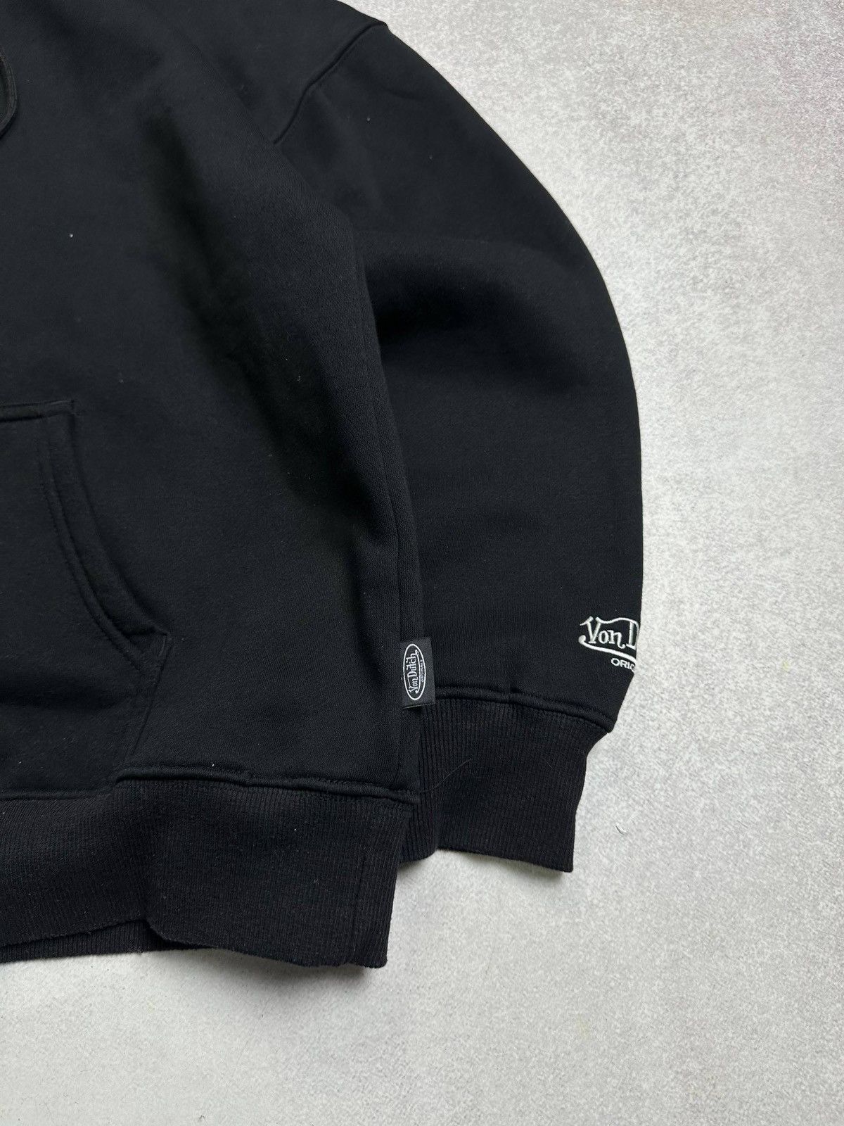 Von Dutch Von Dutch Big Logo Black Boxy Hoodie M Size US M / EU 48-50 / 2 - 4 Thumbnail