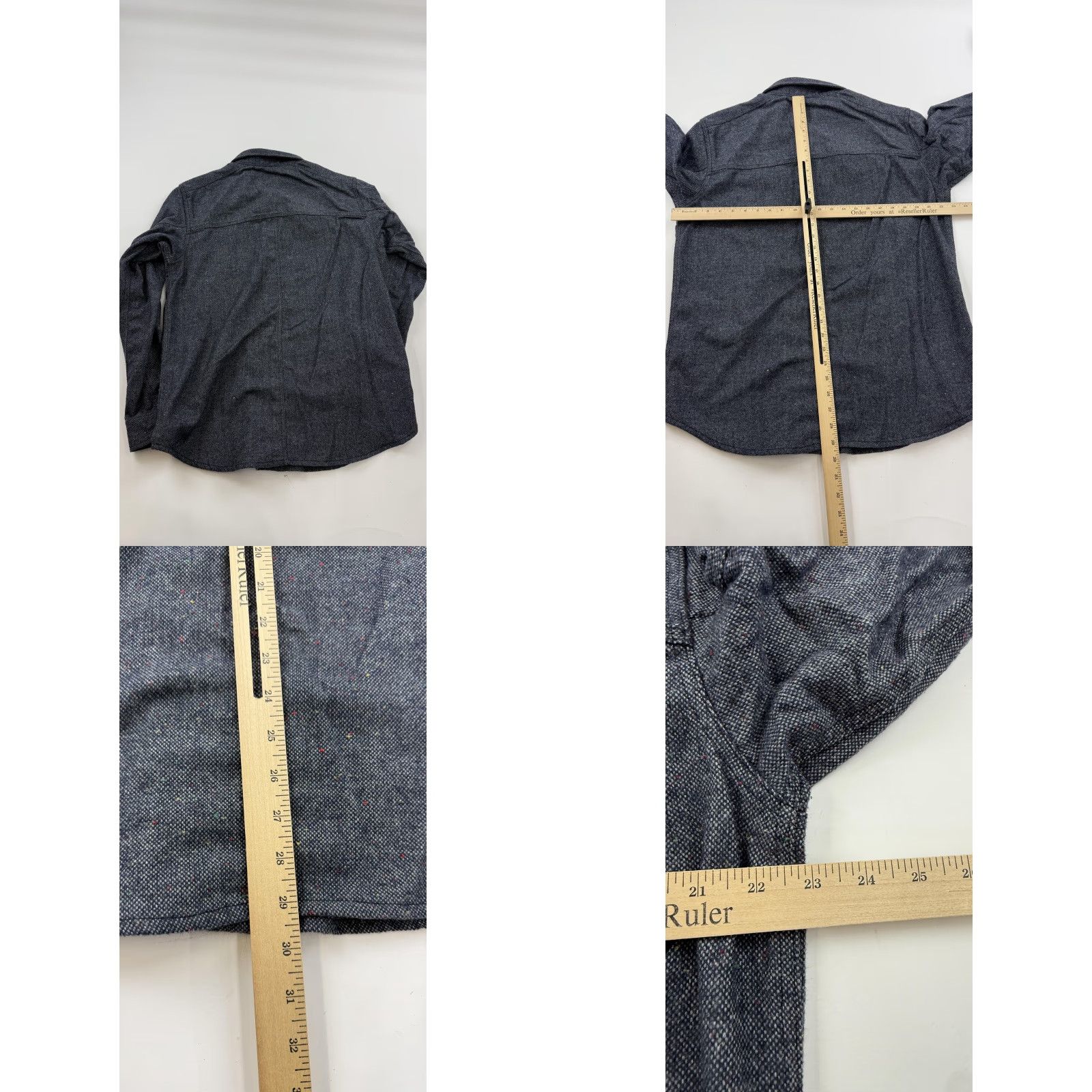 Vintage Columbia Shirt Mens Large Gray Button Down Long Sleeve Flecked Pocket Casual Size US L / EU 52-54 / 3 - 8 Thumbnail