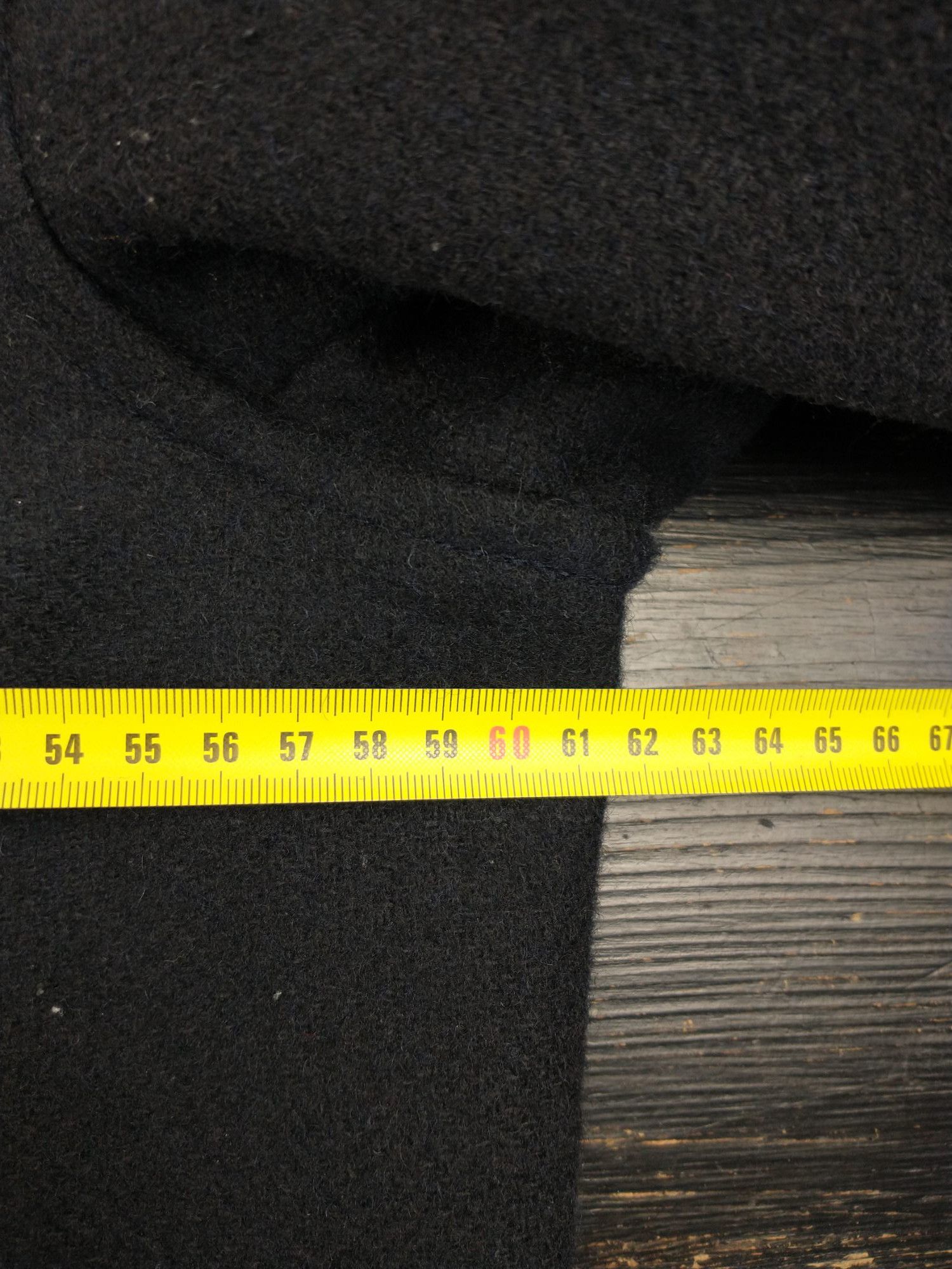 Nigel Cabourn Nigel Cabourn Utility Wool Hooded Coat Size M Navy Mens Size US M / EU 48-50 / 2 - 3 Thumbnail