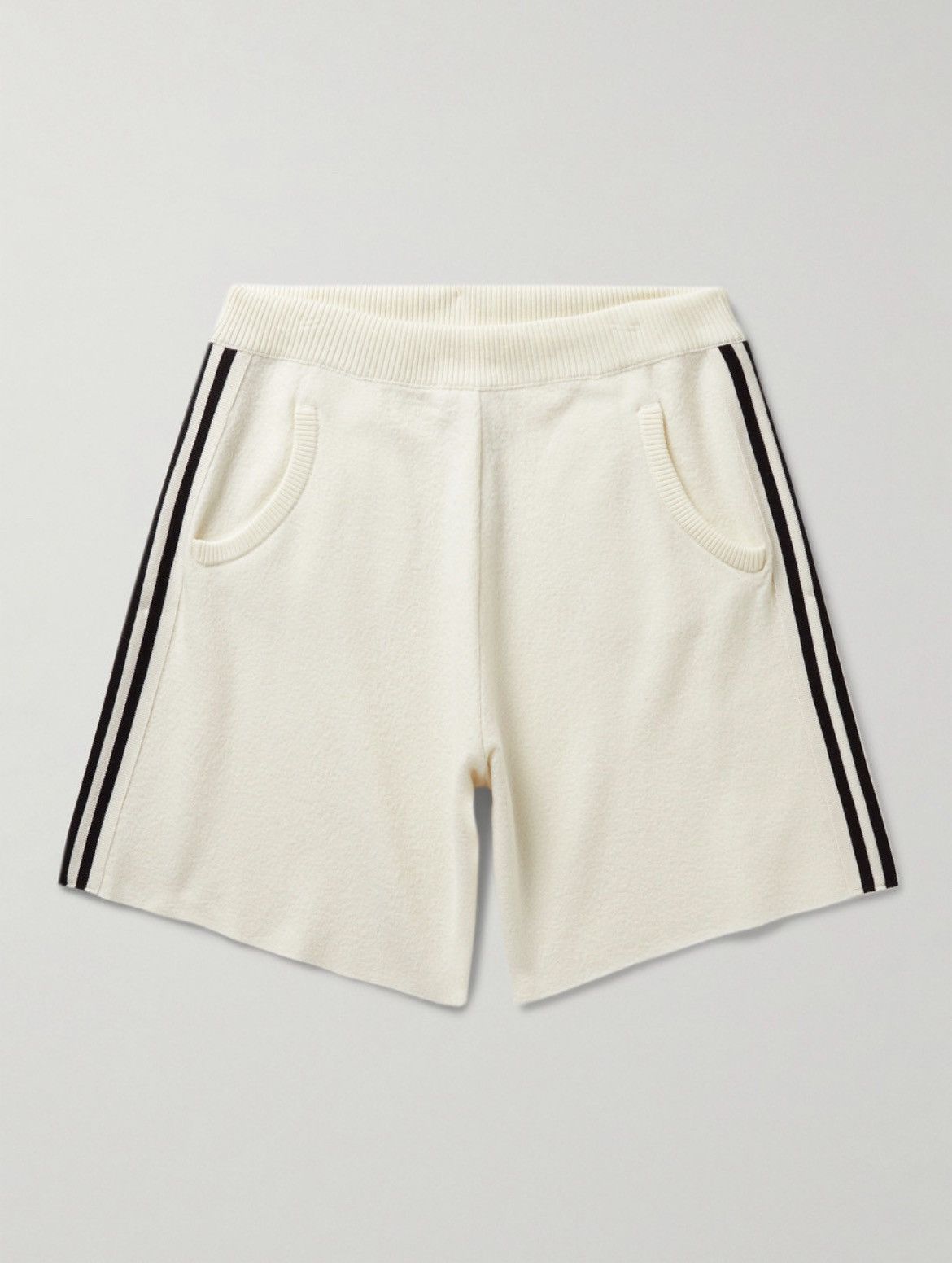 Maison Margiela $1.1K Line 10 cream wool-felt shorts, M (US32–35 waist) Size US 34 / EU 50 - 24 Thumbnail