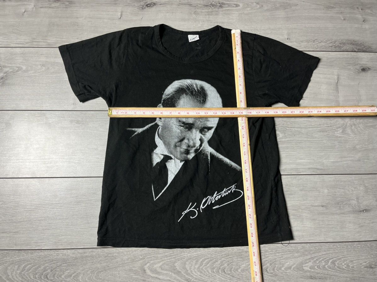 Band Tees vintage 90s Mustafa Kemal Ataturk T-Shirt Memorial Size US M / EU 48-50 / 2 - 5 Thumbnail