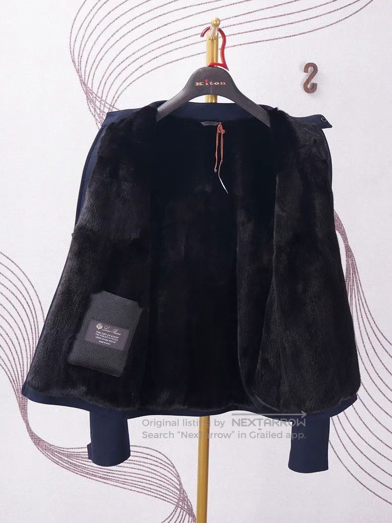 Loro Piana Loro Piana King's Gift GOK Black Mink Fur Size US S / EU 44-46 / 1 - 1 Thumbnail