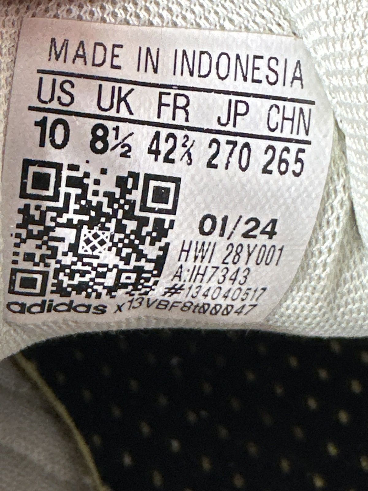 Adidas adidas Grand Court 2.0 Cloud White Linen Green Matte Silver Size US 10 / IT 40 - 7 Thumbnail