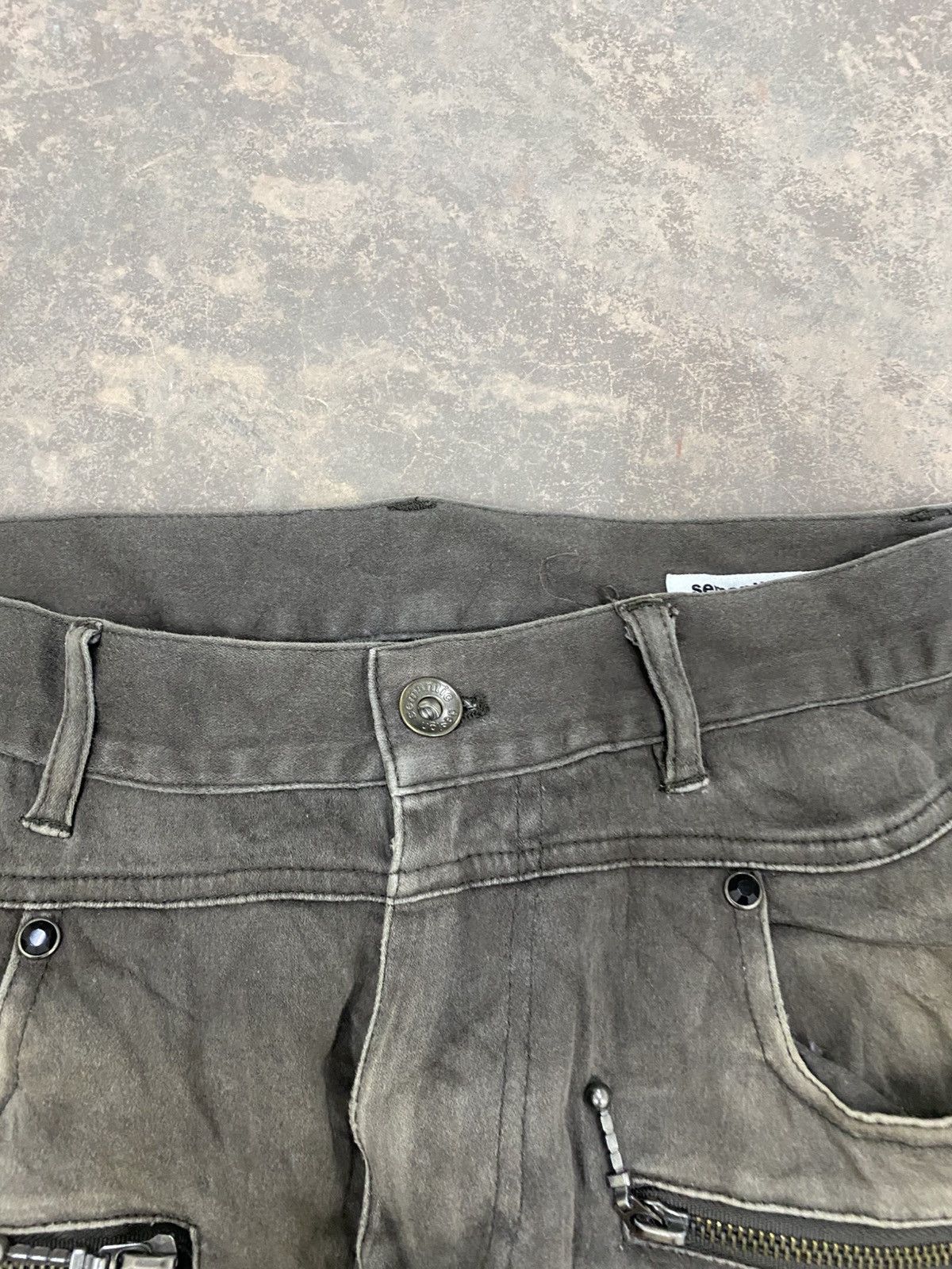 Le Grande Bleu (L.G.B.) 2000s -Semantic Design Punk Grunge Gothic Hysteric Pants Size US 31 - 11 Thumbnail
