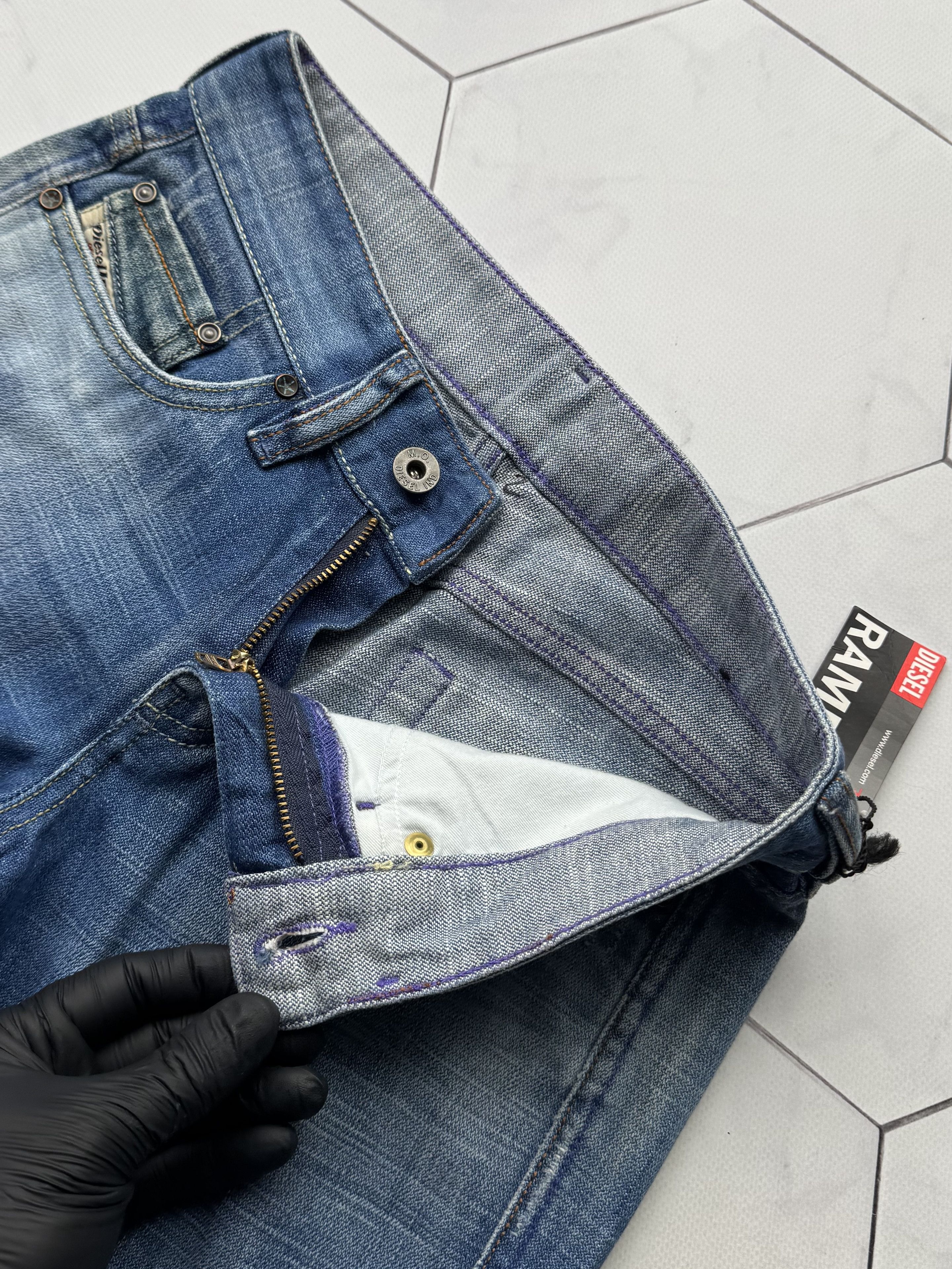 Diesel Diesel Vintage Jeans (B131) Size 25" / US 0 / IT 36 - 4 Thumbnail