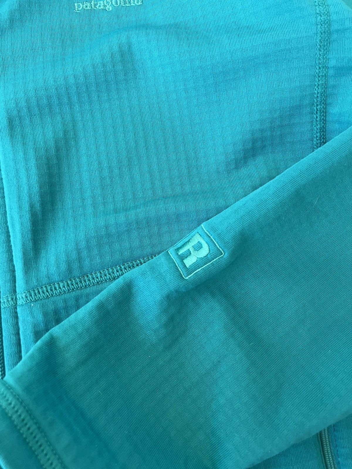 Patagonia Patagonia Polartec Gorpcore Knit Logo USA Fleece Zip Sweater Size L / US 10 / IT 46 - 12 Thumbnail