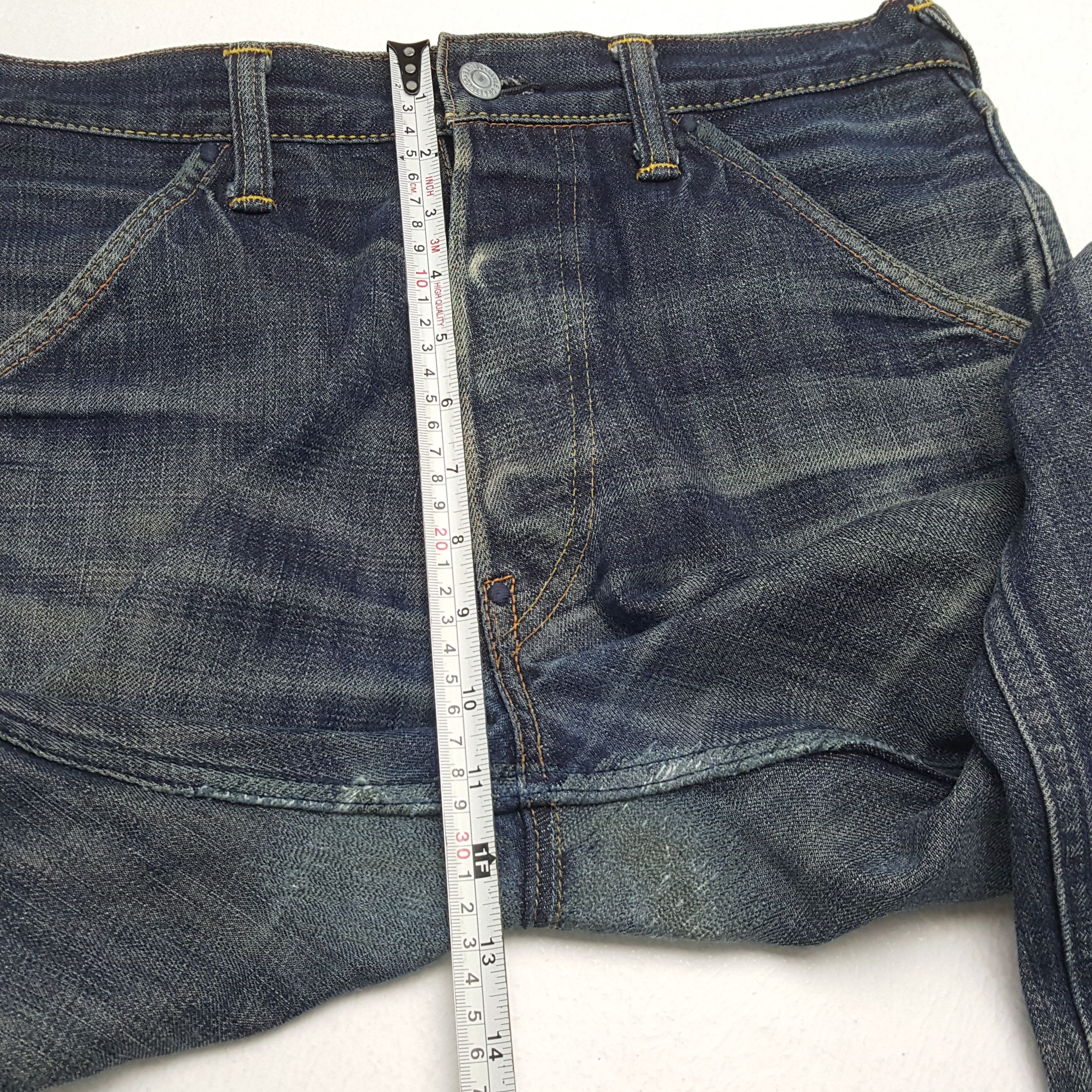Evisu × Japanese Brand × Vintage Vintage EVISU Japanese Brand Daicock Custom Style Jeans Size US 30 / EU 46 - 8 Thumbnail