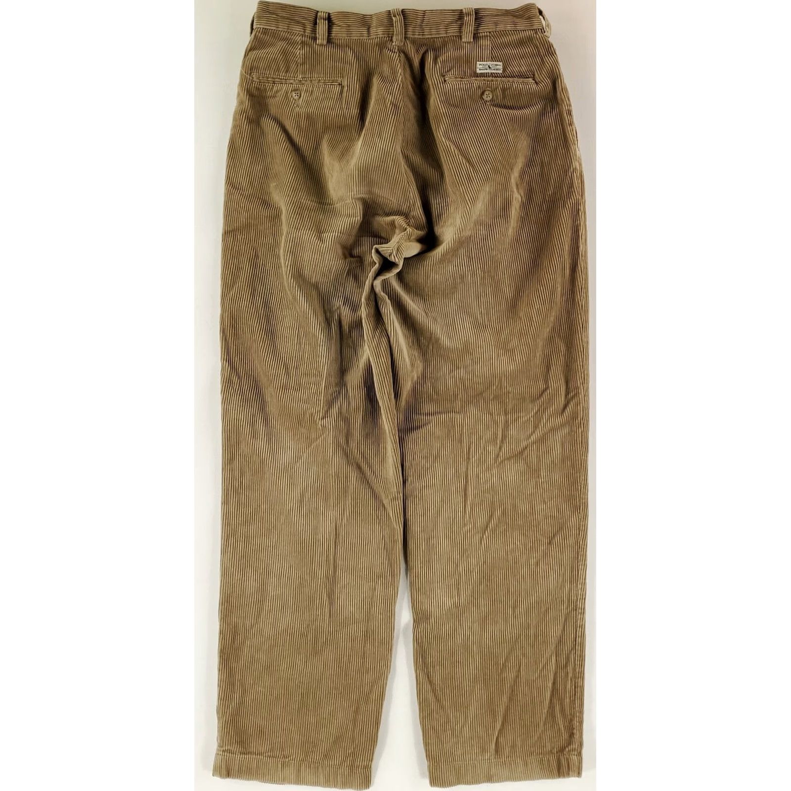 Polo Ralph Lauren Polo Ralph Lauren Pants Corduroy Wide Wale Brown Tan Mens 33x31 Mens Casual Pants Brown Size US XS / EU 42 / 0 - 3 Thumbnail