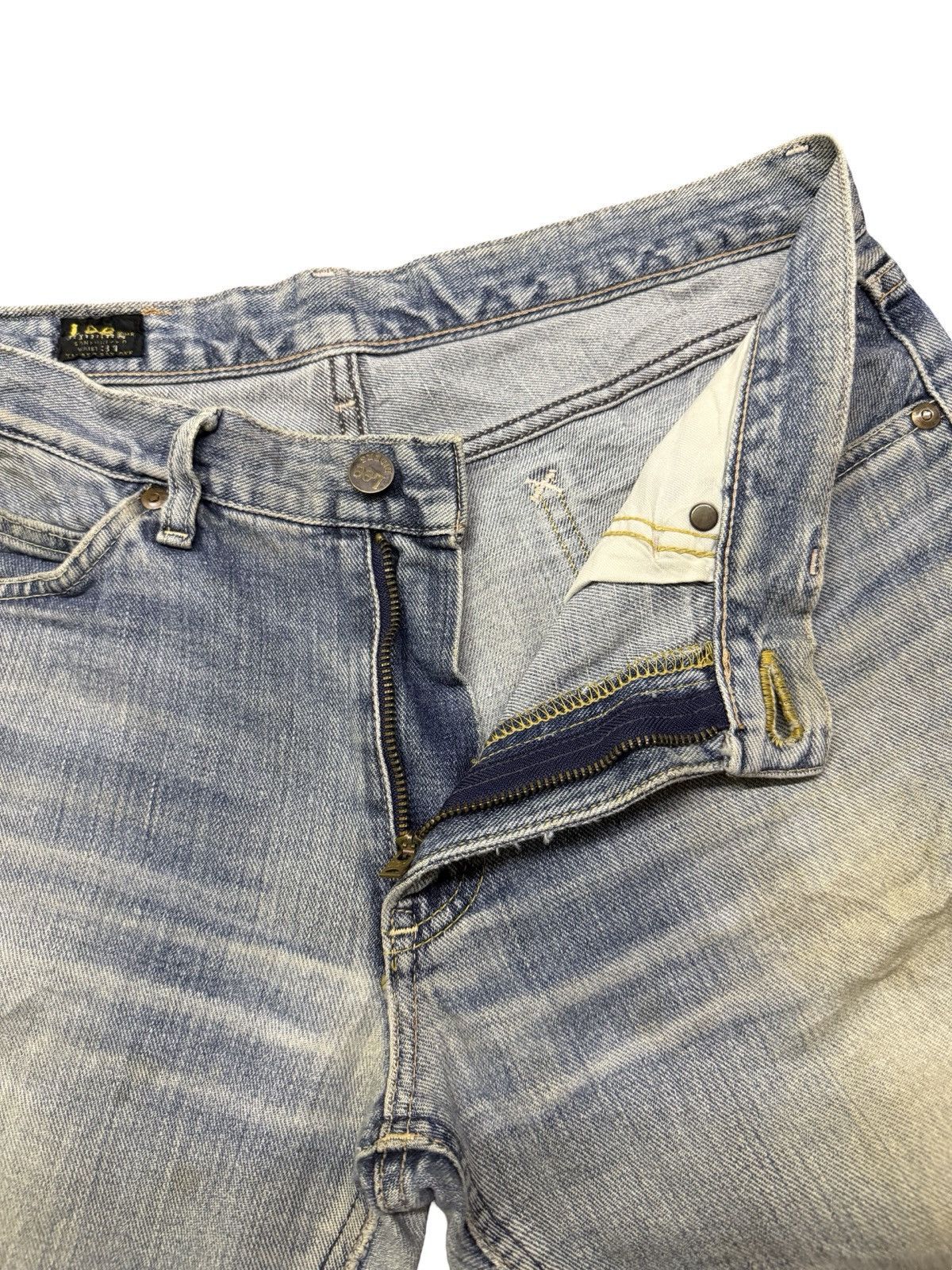 Lee Vintage 00s Lee Riders Japan Denim Jeans | Vintage Wash | 32 Size US 32 / EU 48 - 8 Thumbnail