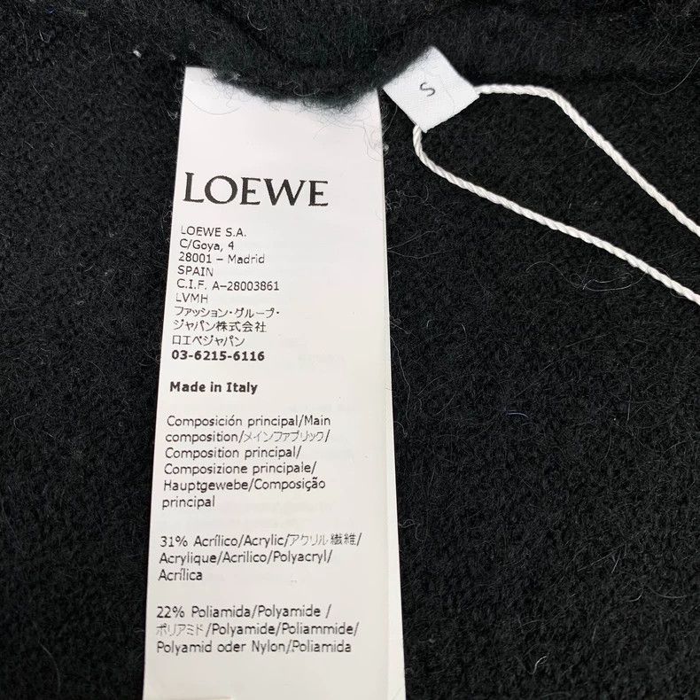 Loewe Loewe Patchwork-print long-sleeve knitted cardigan Size S / US 4 / IT 40 - 7 Thumbnail