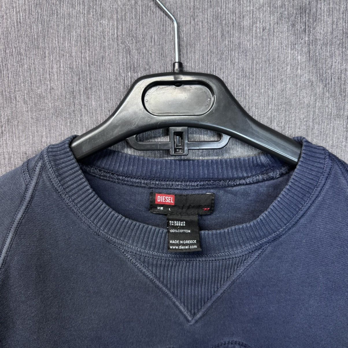 Diesel Vintage Diesel sweatshirt Embroidered logo rare Size US L / EU 52-54 / 3 - 3 Thumbnail