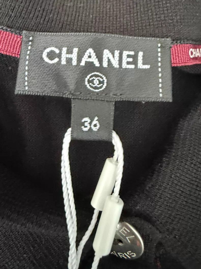 Chanel Chanel Colour-blocked knitted cardigan coat Size XS / US 0-2 / IT 36-38 - 4 Thumbnail