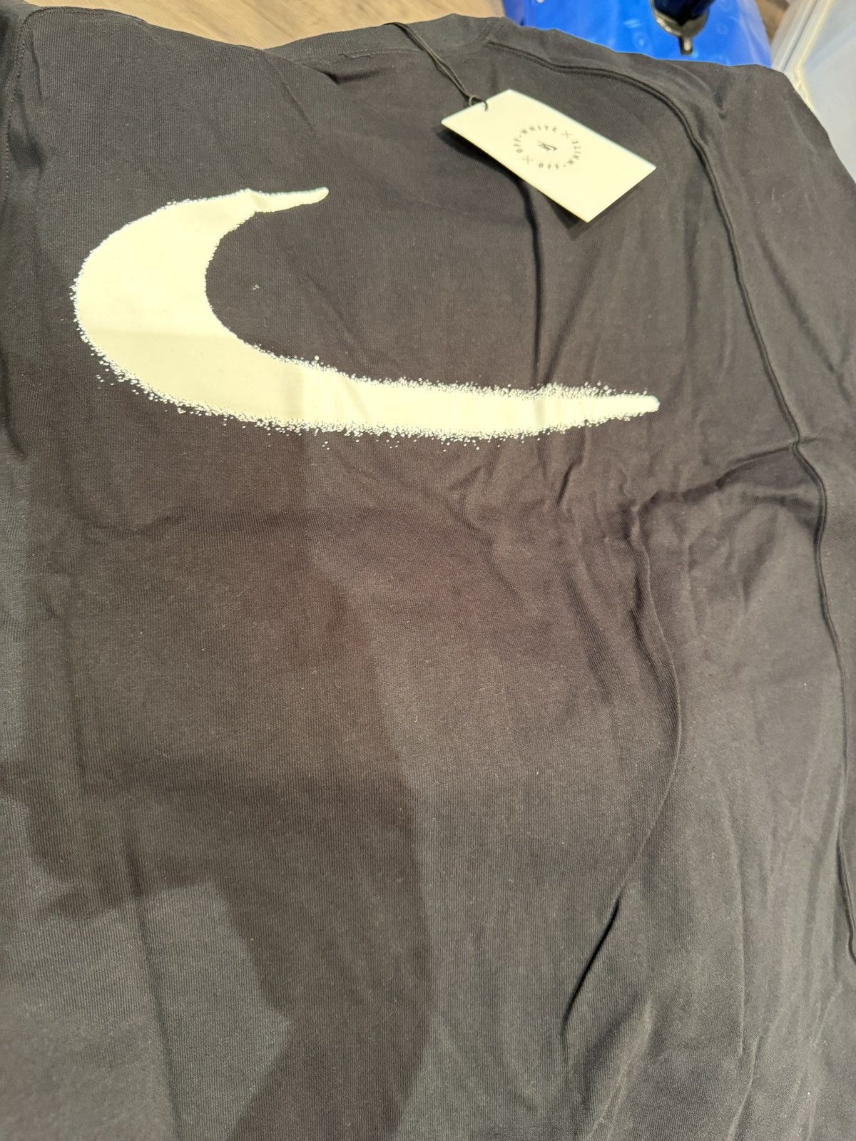 Nike × Off-White OFF-WHITE x Nike Spray Dot T-shirt black medium Size US M / EU 48-50 / 2 - 7 Thumbnail