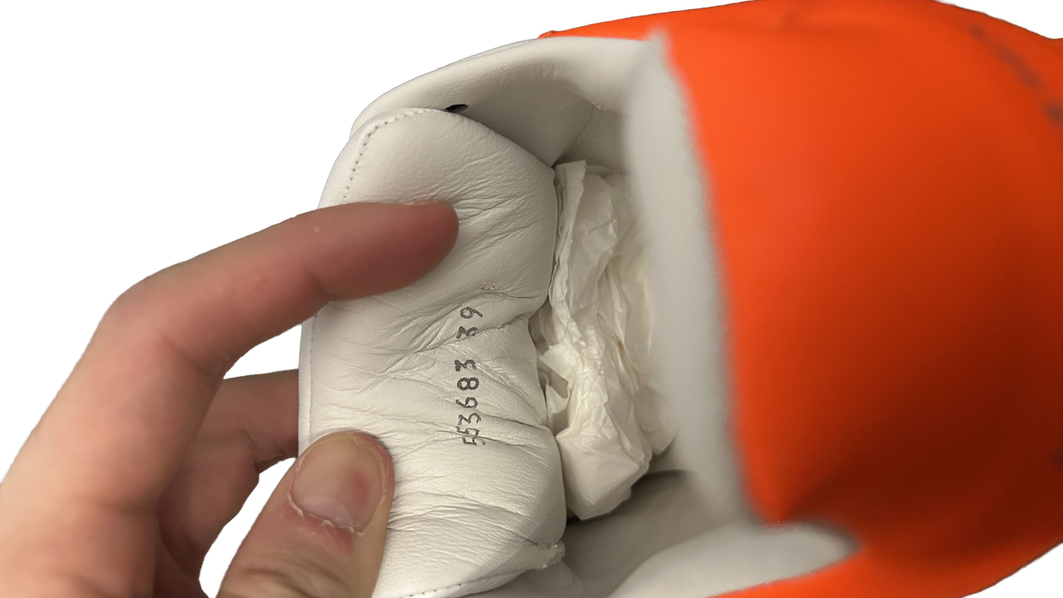 Alexander McQueen Alexander McQueen Oversized Sneakers White Orange Platform Size US 6 / EU 39 - 7 Thumbnail