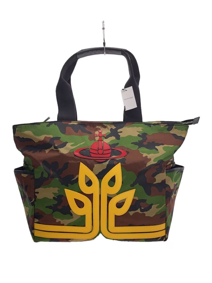 Vivienne Westwood Camo Orb Nylon Tote Bag Size ONE SIZE - 1 Thumbnail