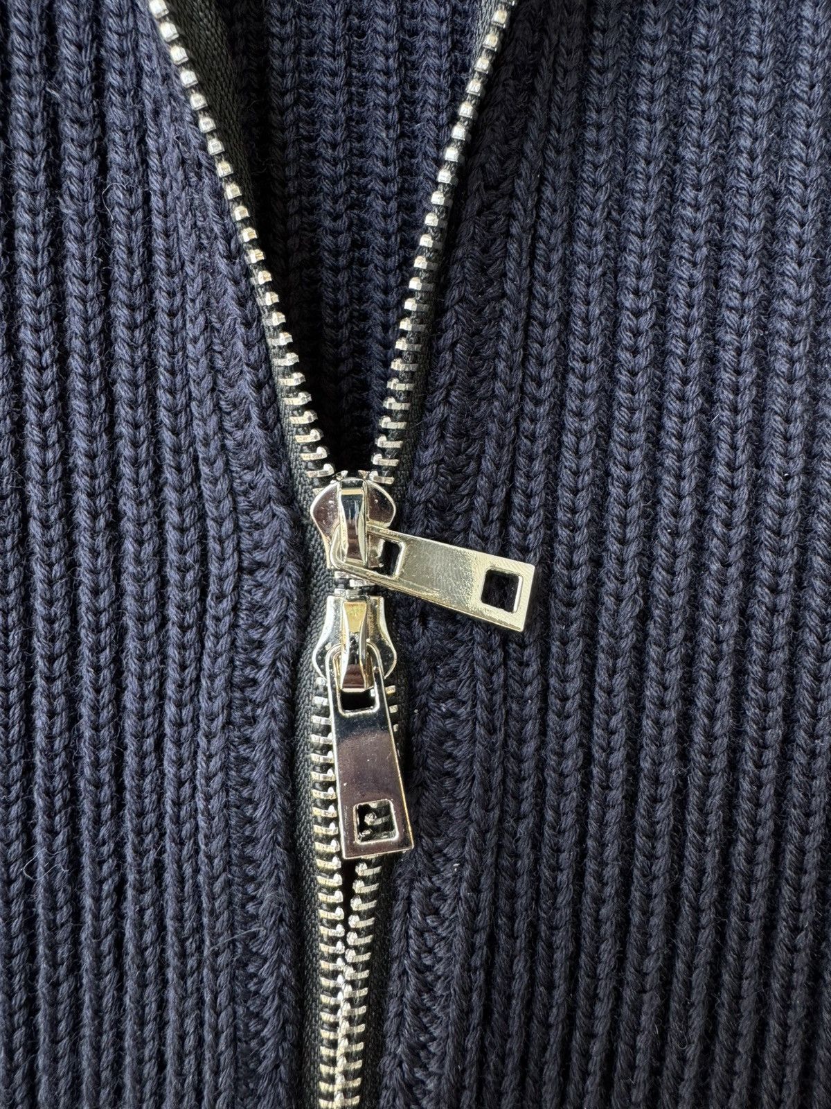 Maison Margiela Maison Martin Margiela AW00 Camionneur Drivers Navy Knit Size US M / EU 48-50 / 2 - 3 Thumbnail