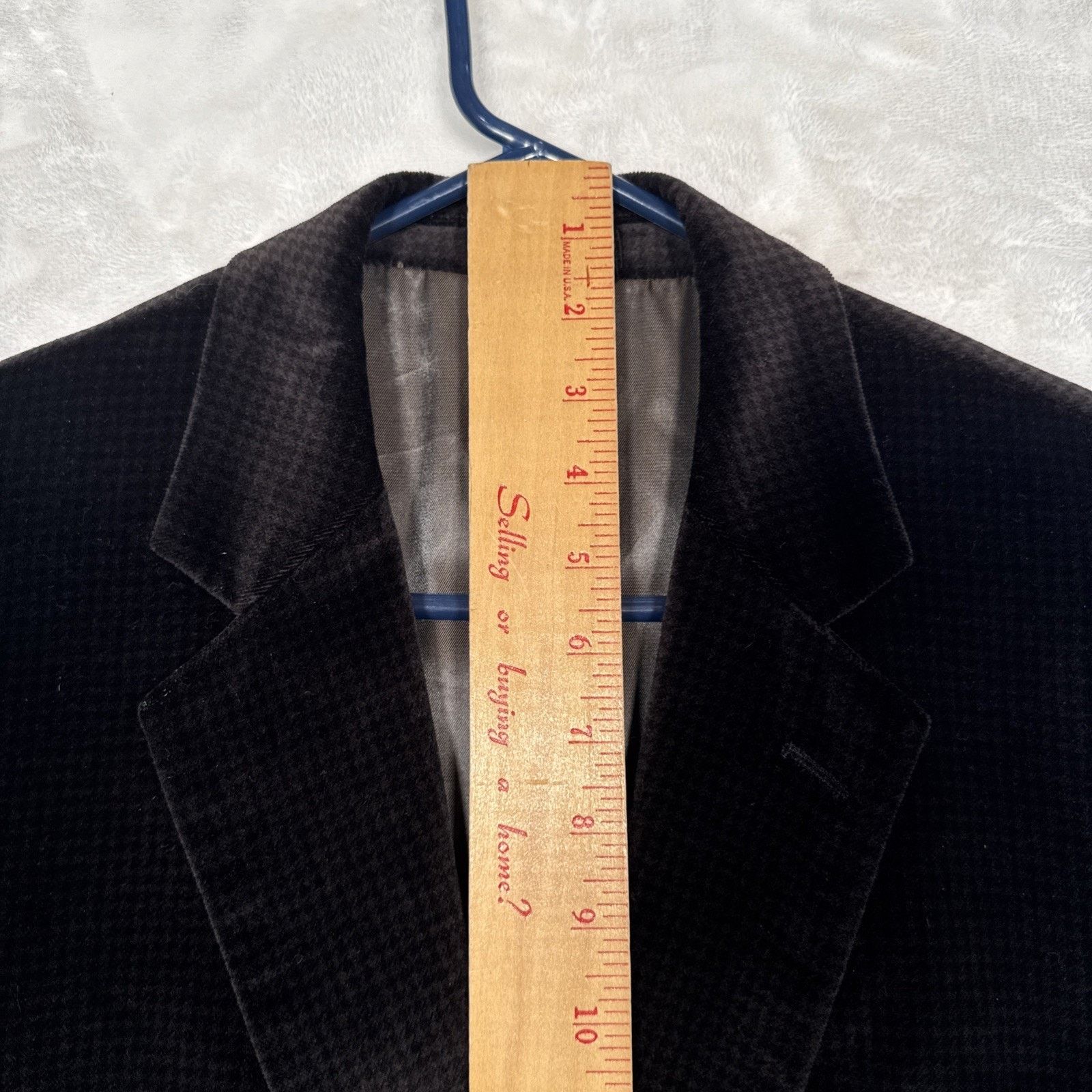 Jones New York Jones New York Sports Coat 42L Brown and Black Brushed Size 42L - 5 Thumbnail