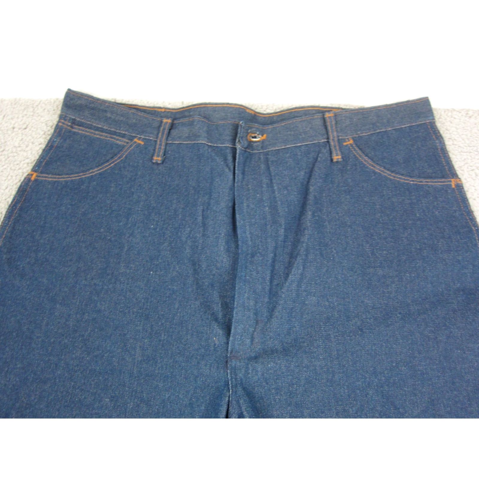 Wrangler Vintage Wrangler Jeans Mens 44 32 Blue Cowboy Bootcut Made in USA Wrangler Cowboy Cut 945DEN 70s Size US 44 / EU 60 - 5 Thumbnail