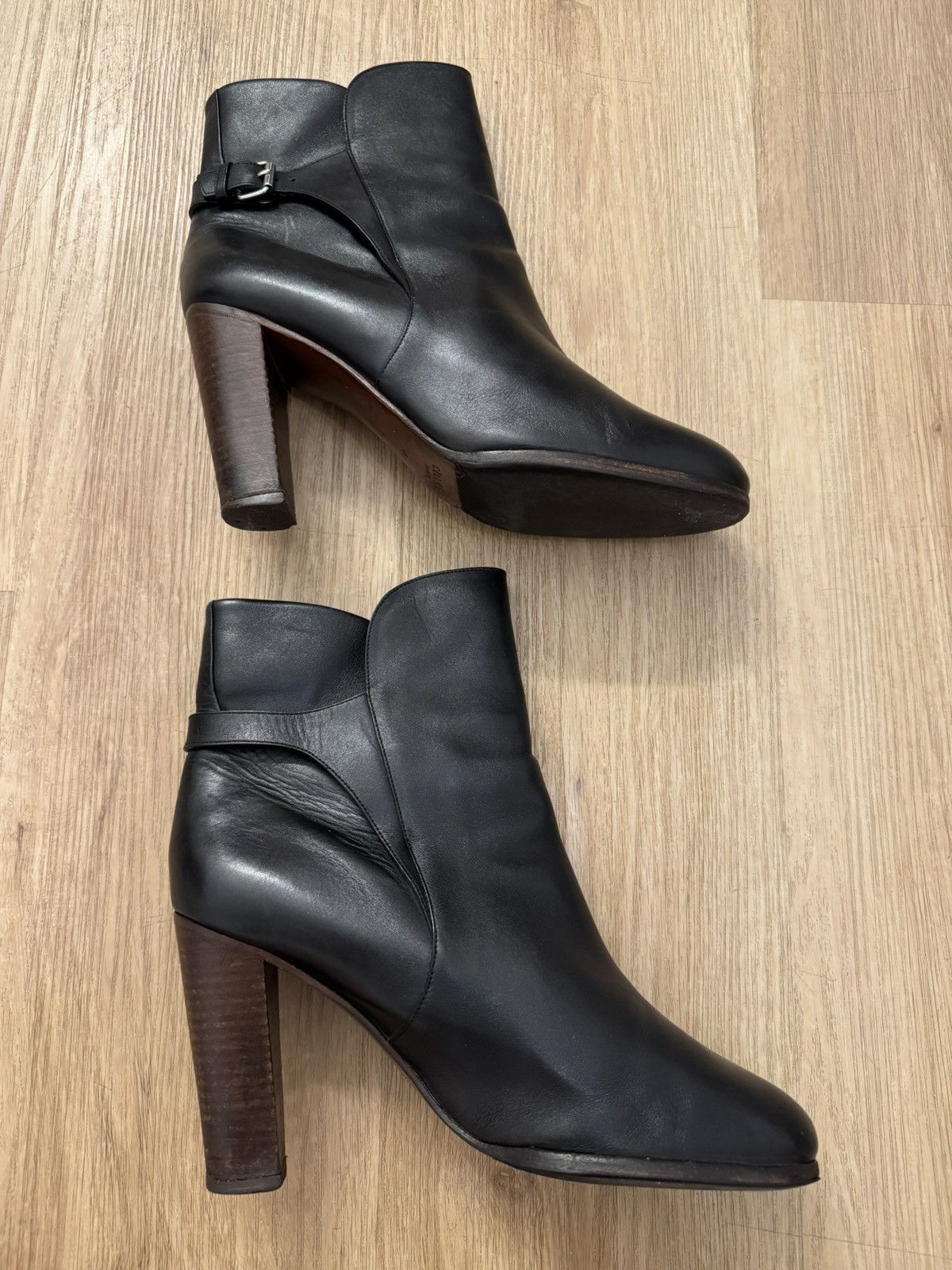 Celine Celine Paris leather Vintage boots size 41 black Size US 11 / IT 41 - 3 Thumbnail