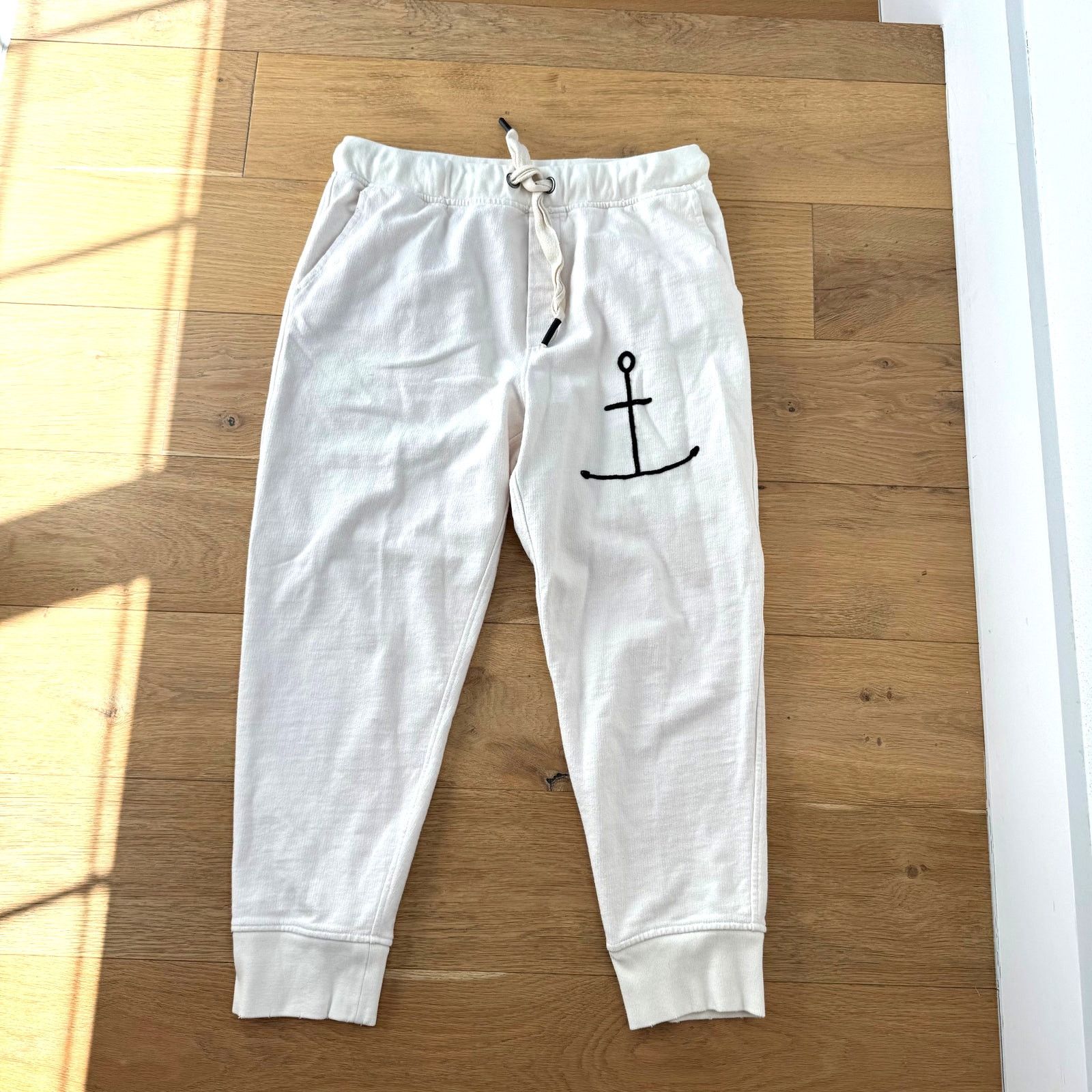 Free People Sandrine Rose x Free People Anchor Embroidered Joggers Size 23" - 5 Thumbnail