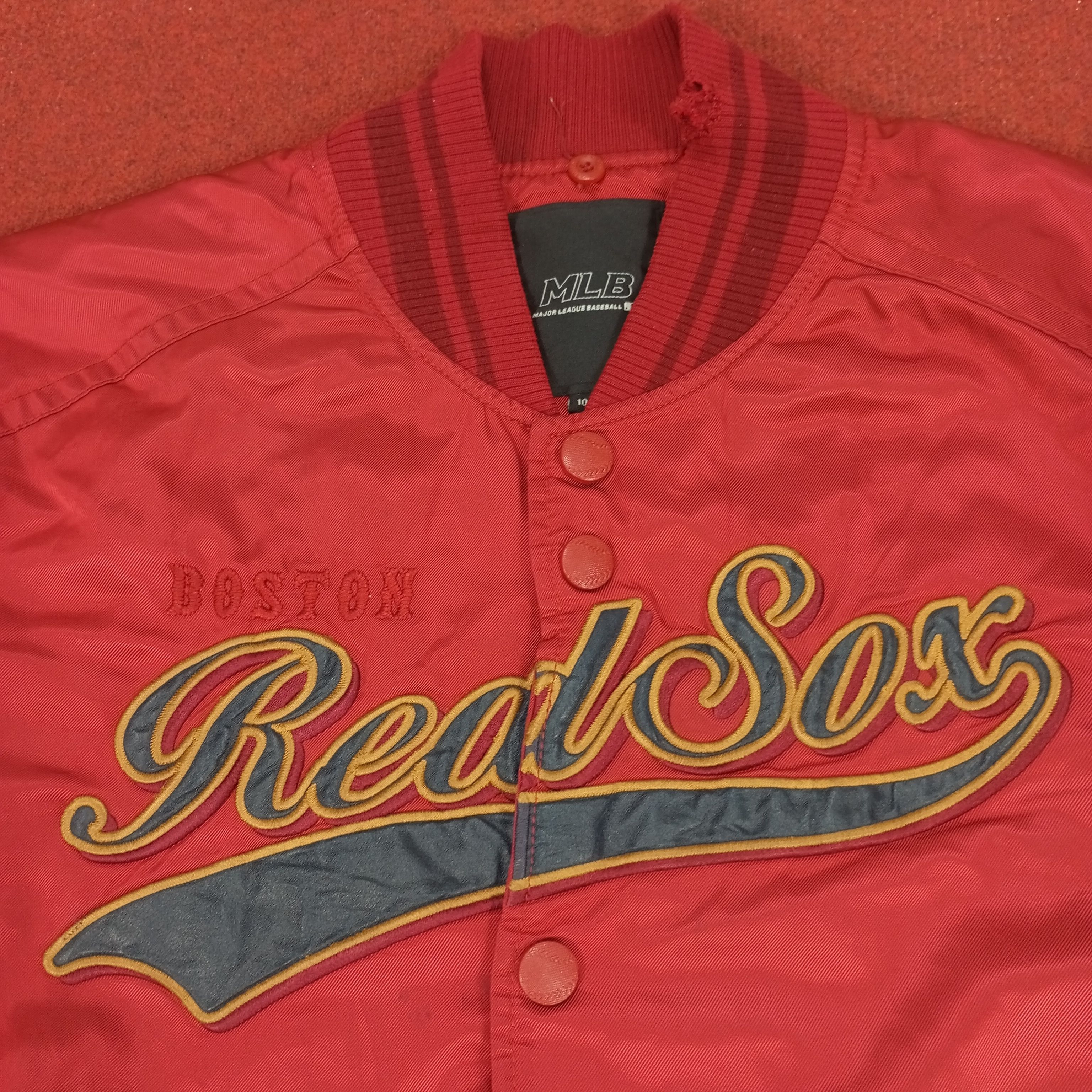 MLB × Vintage MLB Boston Red Sox Team Baseball Jacket Style Size US L / EU 52-54 / 3 - 2 Thumbnail
