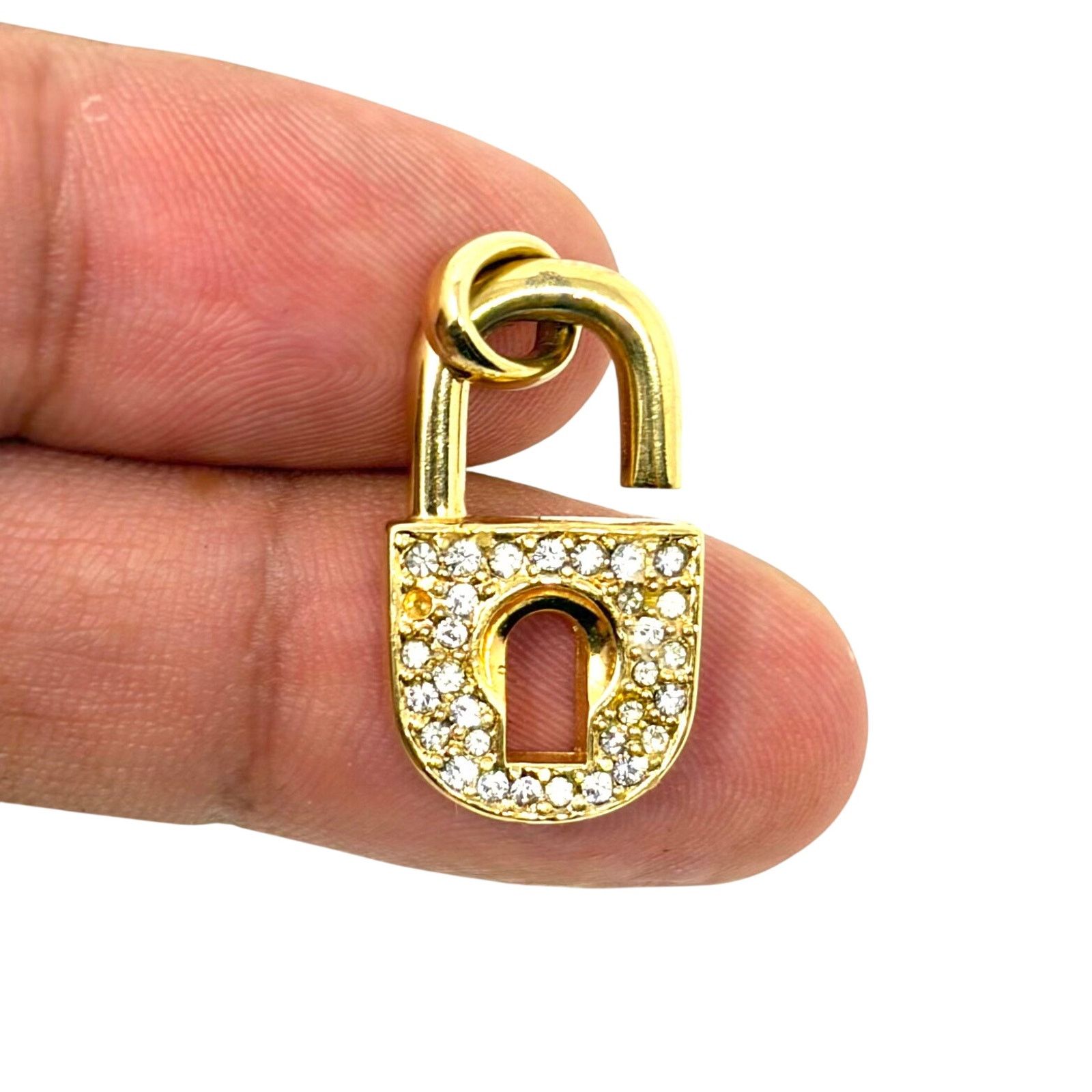 Dior Dior Crystal Lock Pendant Size ONE SIZE - 3 Thumbnail
