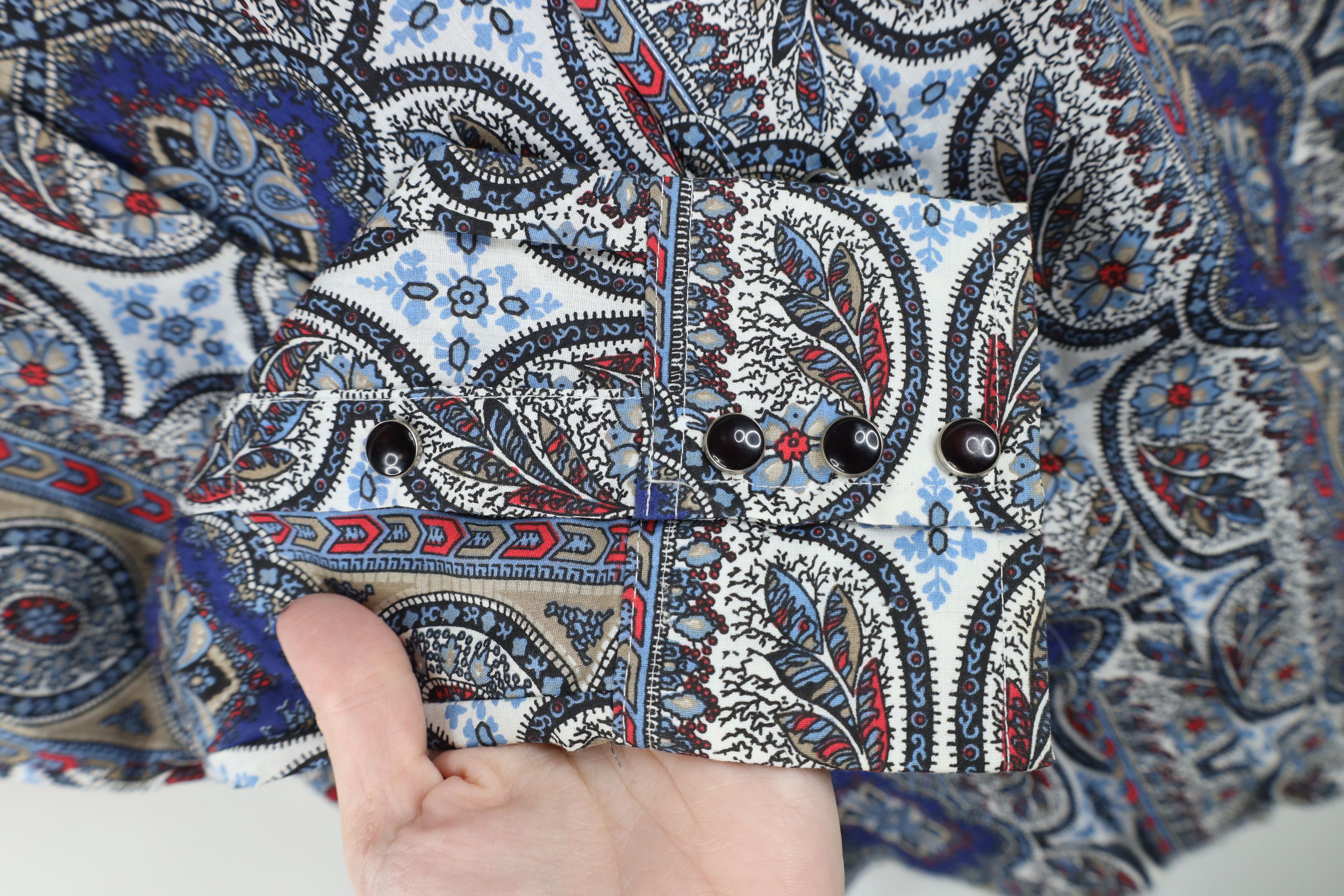 Other Deadstock Vintage 70s Rockabilly Western Rodeo Button Shirt Size US M / EU 48-50 / 2 - 6 Thumbnail