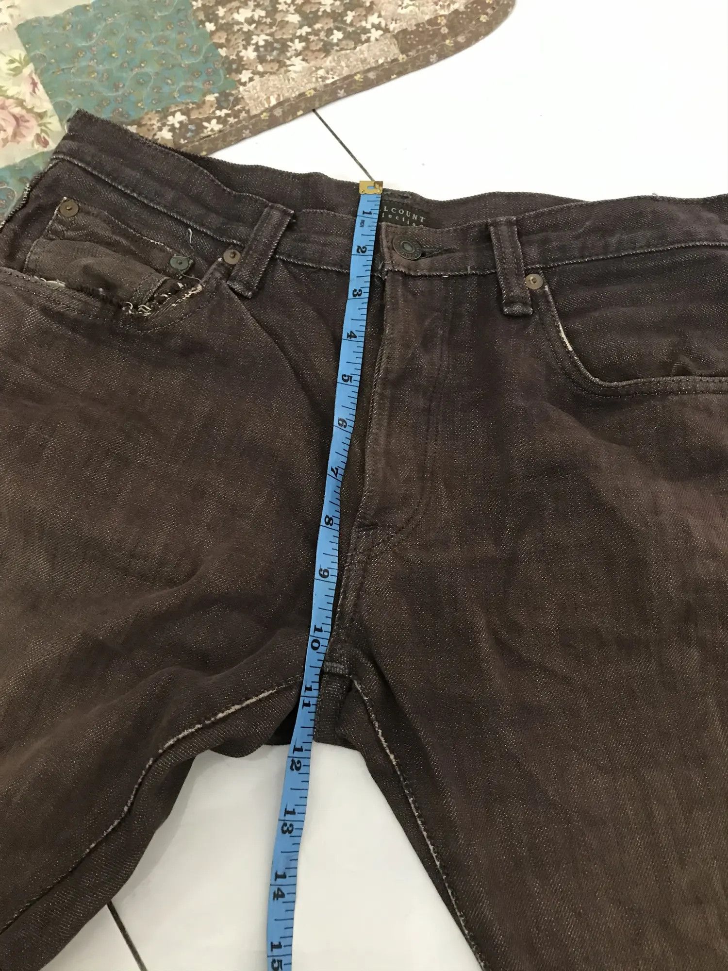 Full Count & Co. Full Count Selvedge Distressed Y2k Denim Size US 30 / EU 46 - 7 Thumbnail