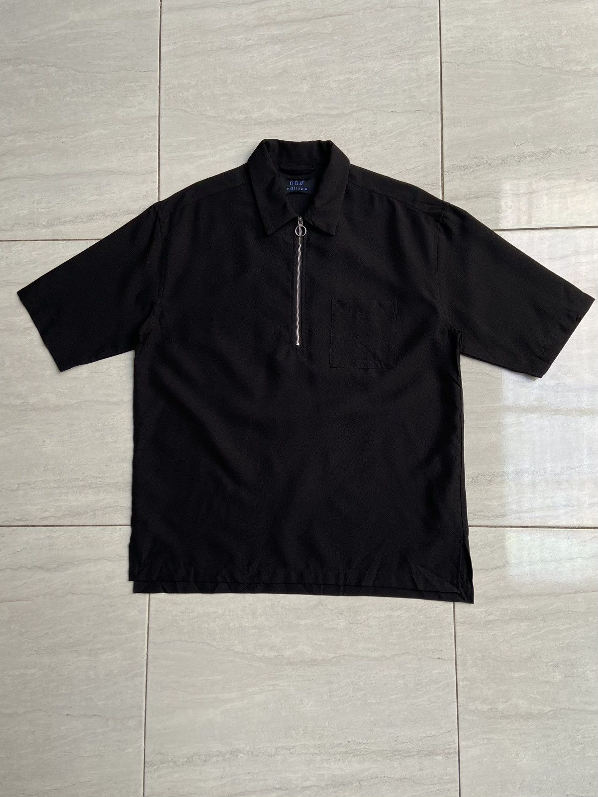Designer × Japanese Brand GGD Edition Black Zip T-shirt Size US L / EU 52-54 / 3 - 1 Thumbnail