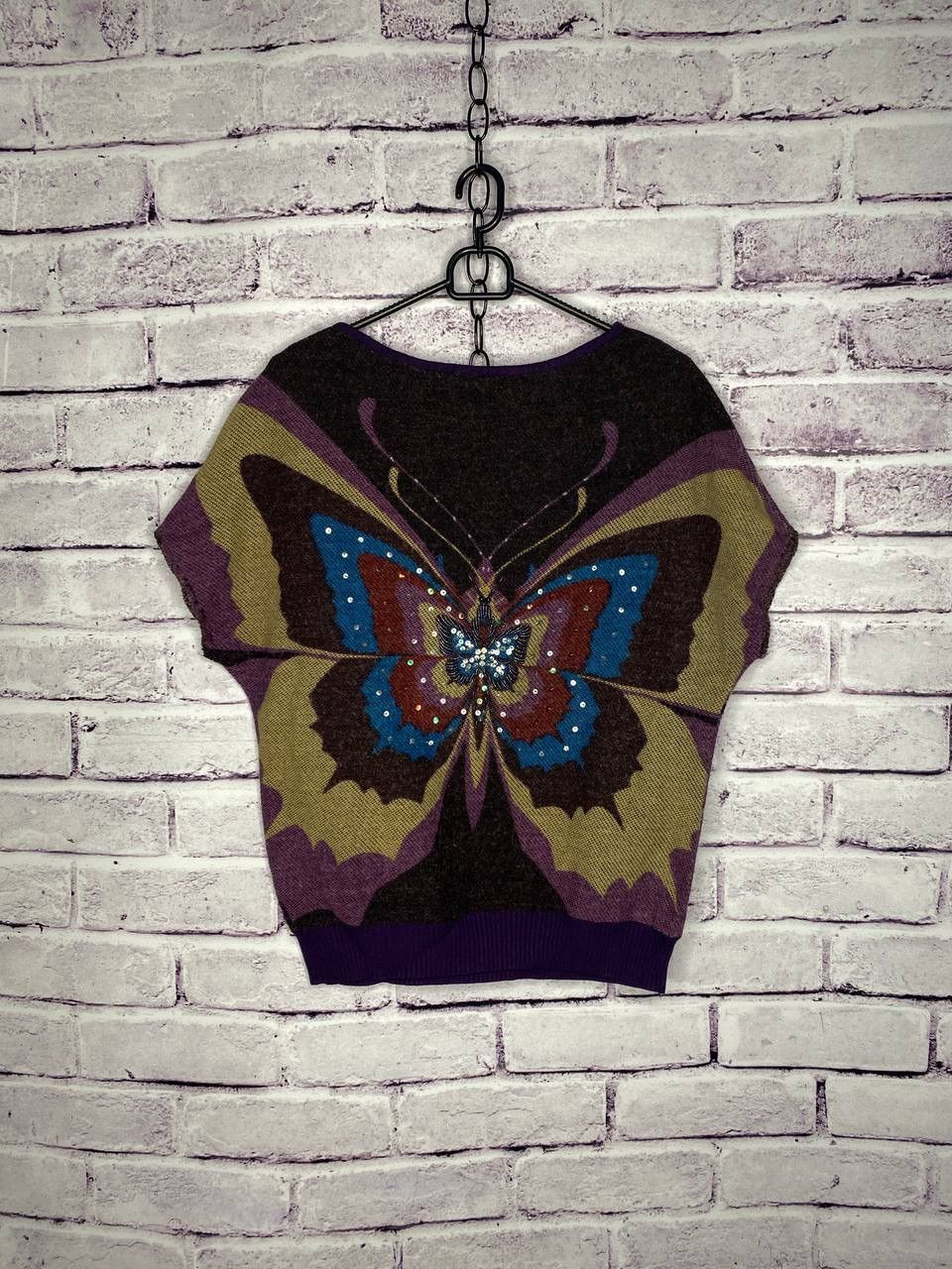 Japanese Brand Women's Burb's knitted cape streetwear vintage sizeS Size S / US 4 / IT 40 - 1 Thumbnail