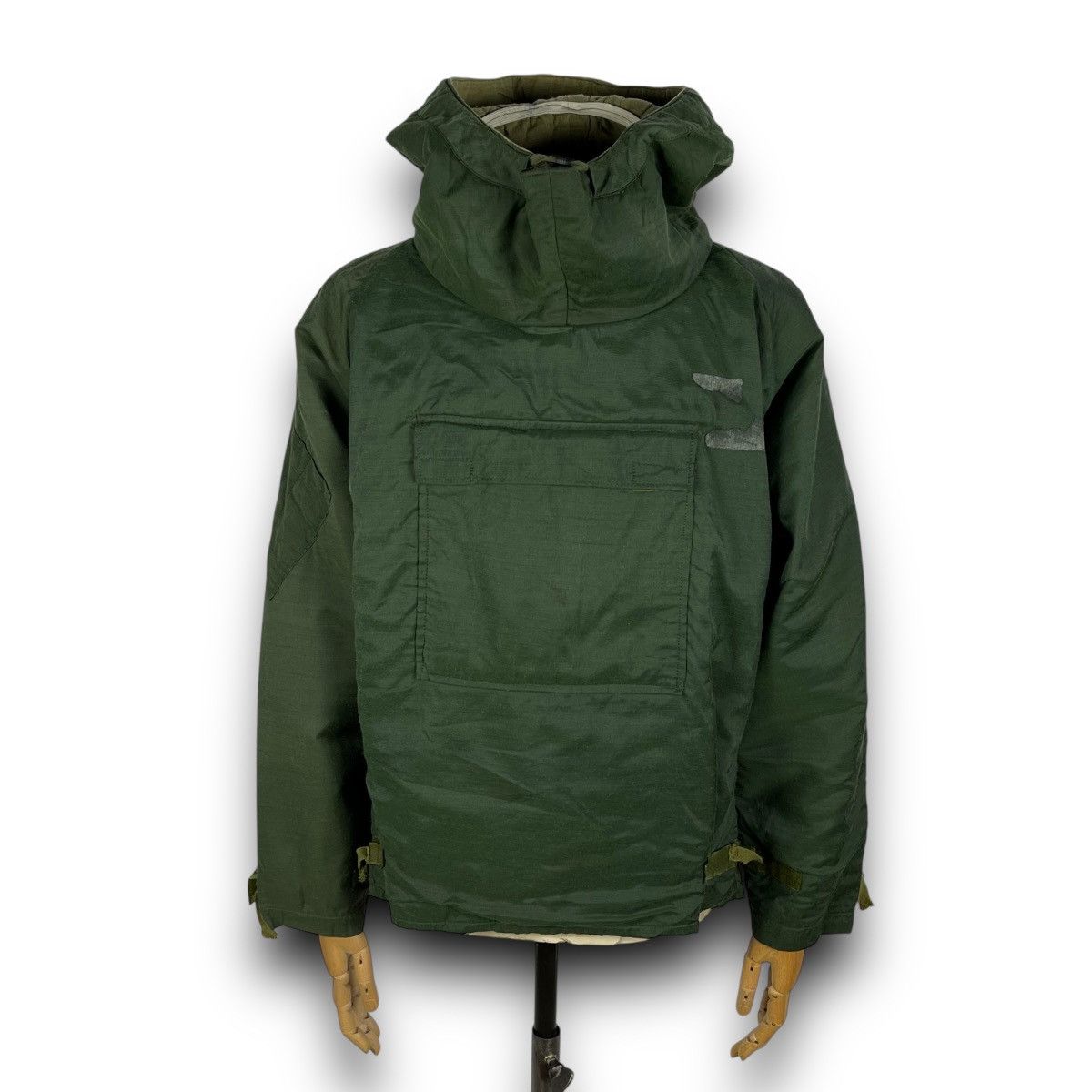 Vintage Vintage British Army Smock with hood attached jacket 1977 Size US M / EU 48-50 / 2 - 2 Thumbnail