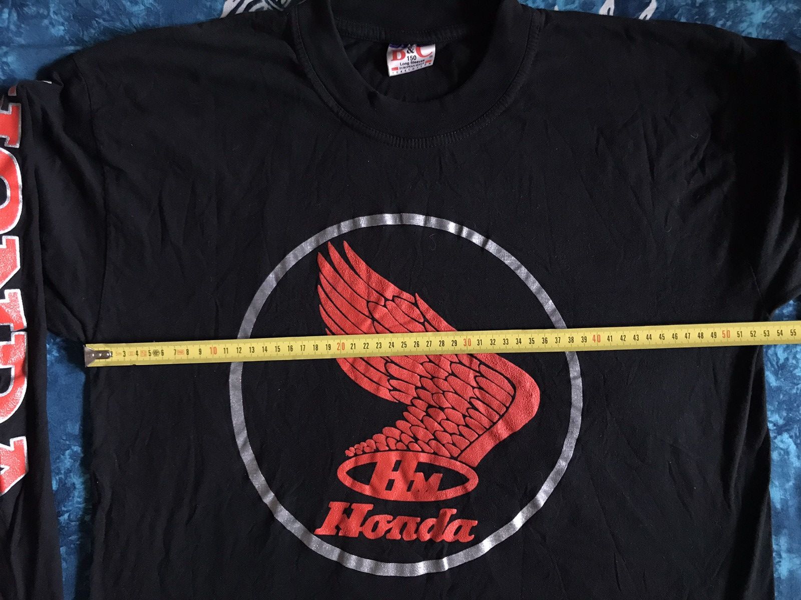 Honda Vintage 90s Honda Long sleeve Streetwear Tshirt Size US M / EU 48-50 / 2 - 11 Thumbnail