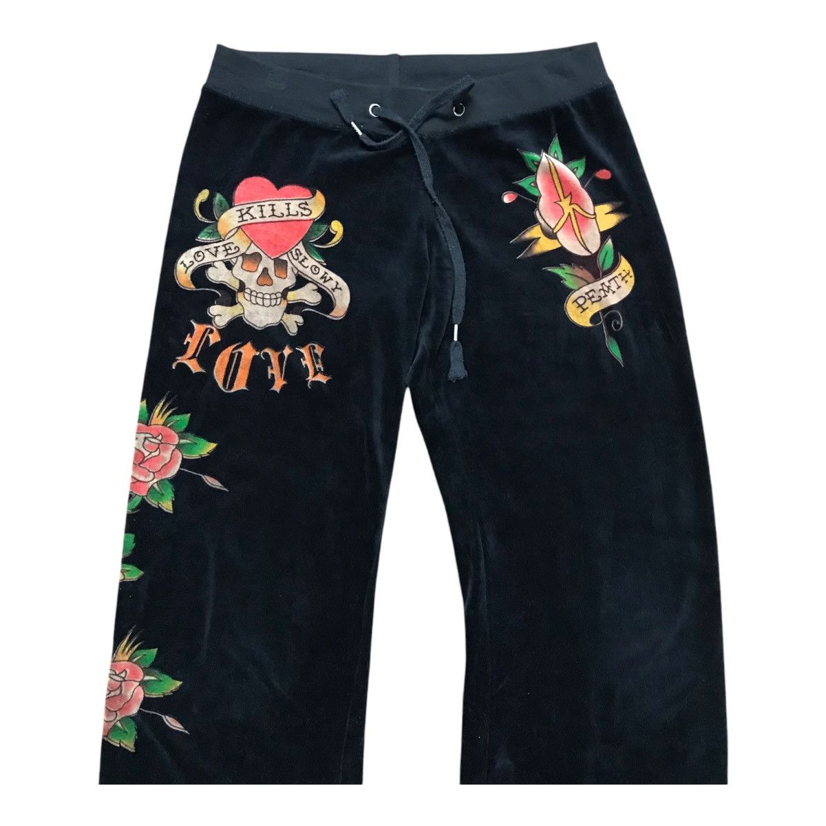 Christian Audigier × Ed Hardy EdHardy ChristianAudigier Velvet Embroidered Set Jacket/Pant Size US S / EU 44-46 / 1 - 10 Thumbnail