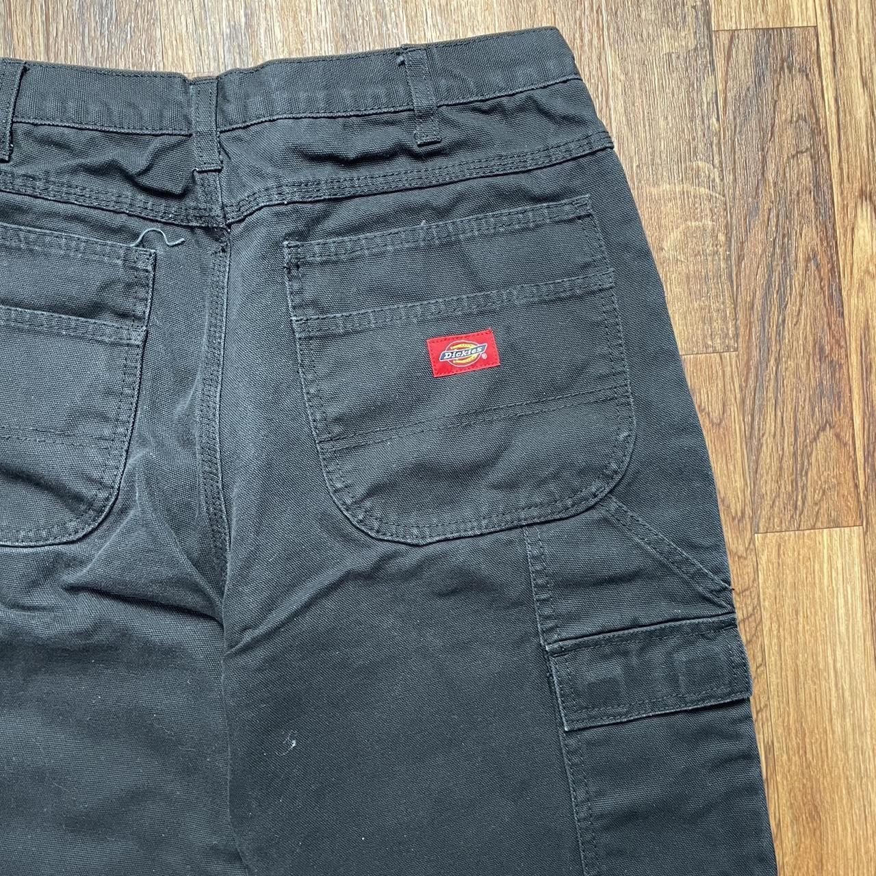Dickies Dickies Cargo Work Pants Black Heavyweight 34” x 28” Size US 34 / EU 50 - 7 Thumbnail