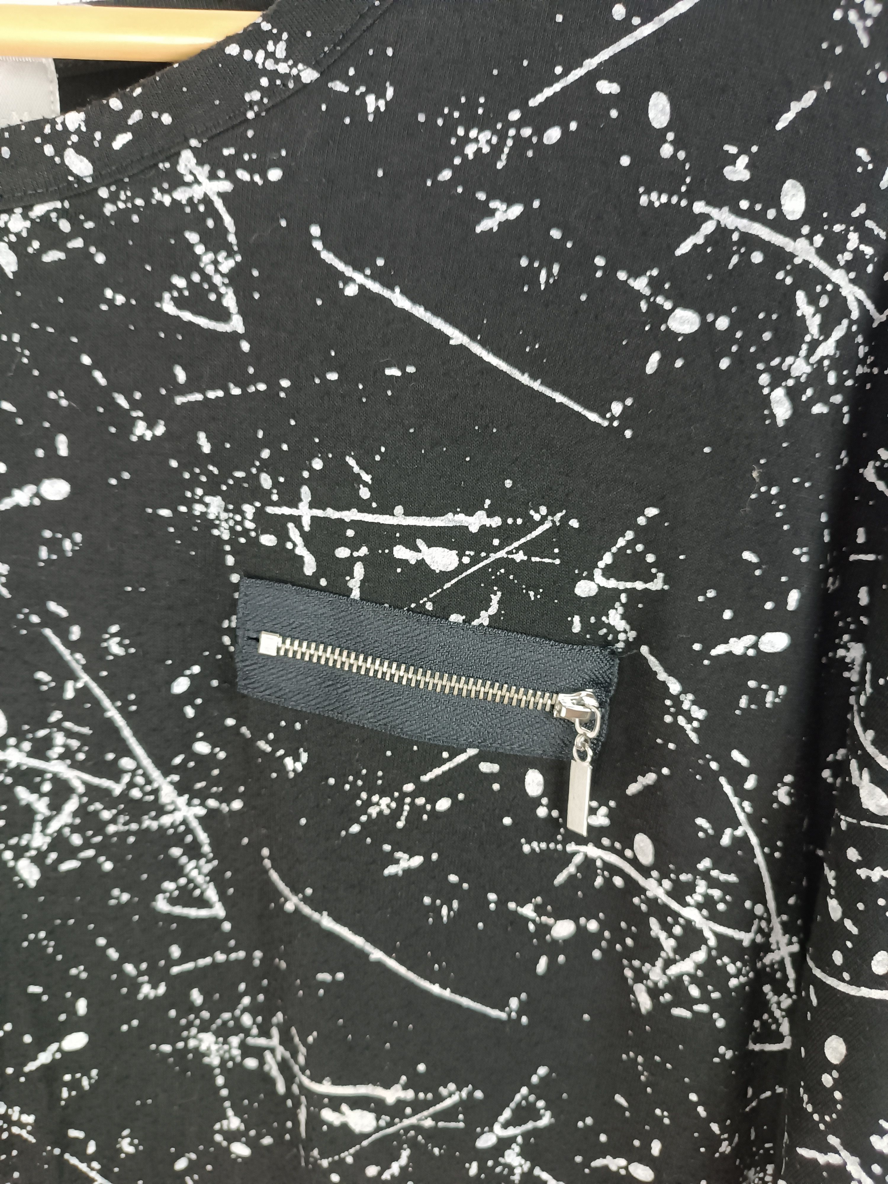 Japanese Brand VINTAGE PAINT SPLATTER ZIPPER OVERSIZE PUNK GRUNGE STYLE Size M / US 6-8 / IT 42-44 - 10 Thumbnail