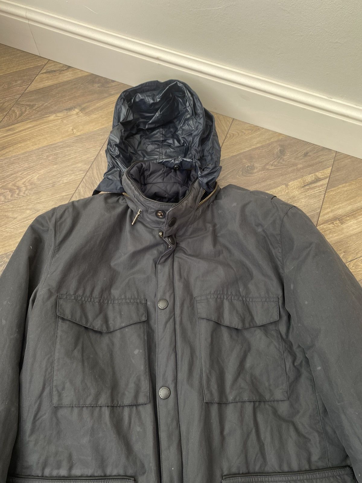 Barbour × Vintage Vintage Barbour 2 sided Jacket Size US L / EU 52-54 / 3 - 8 Thumbnail