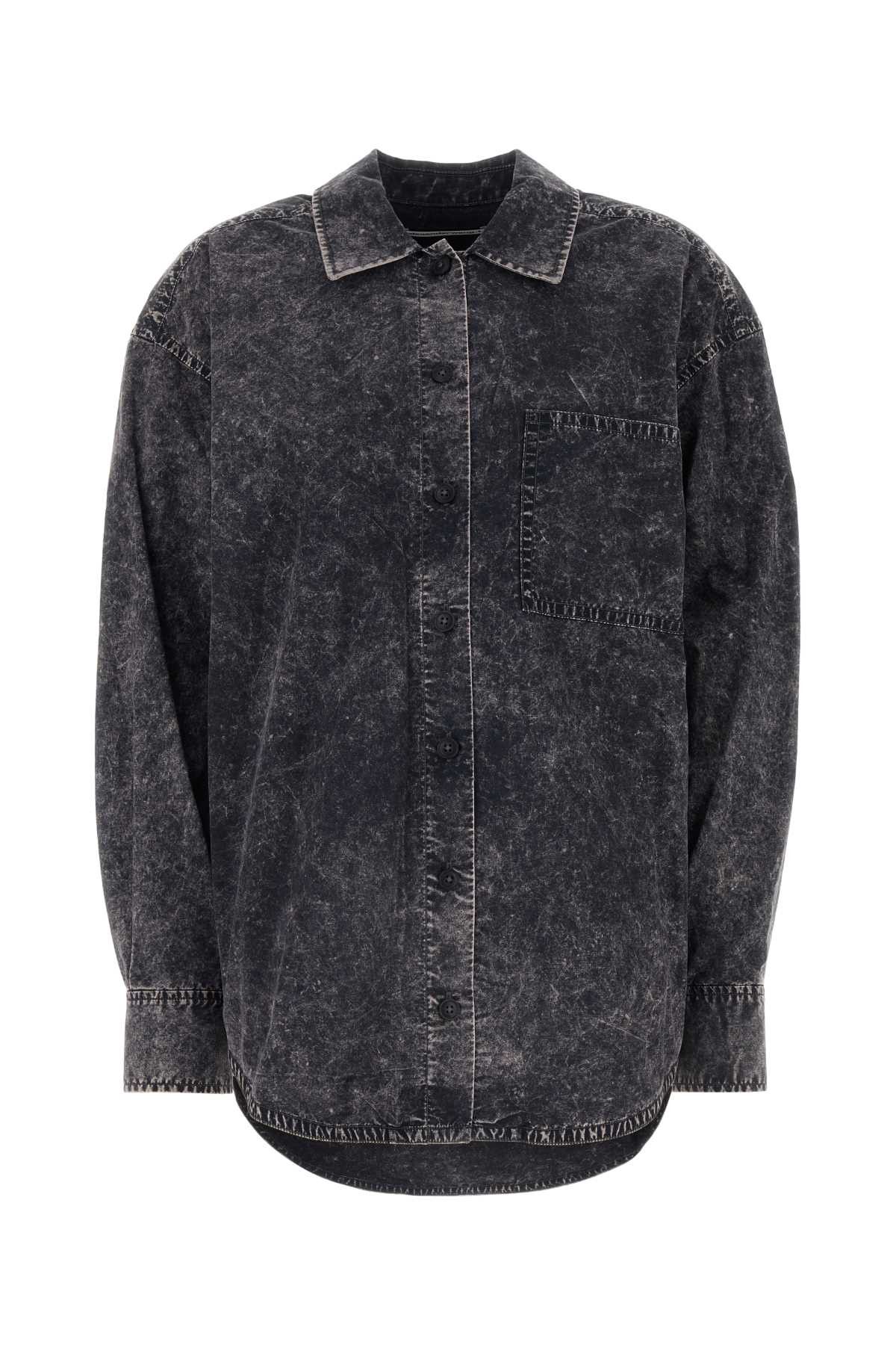 T by Alexander Wang Embroidered Oxford Oversize Shirt | Grailed