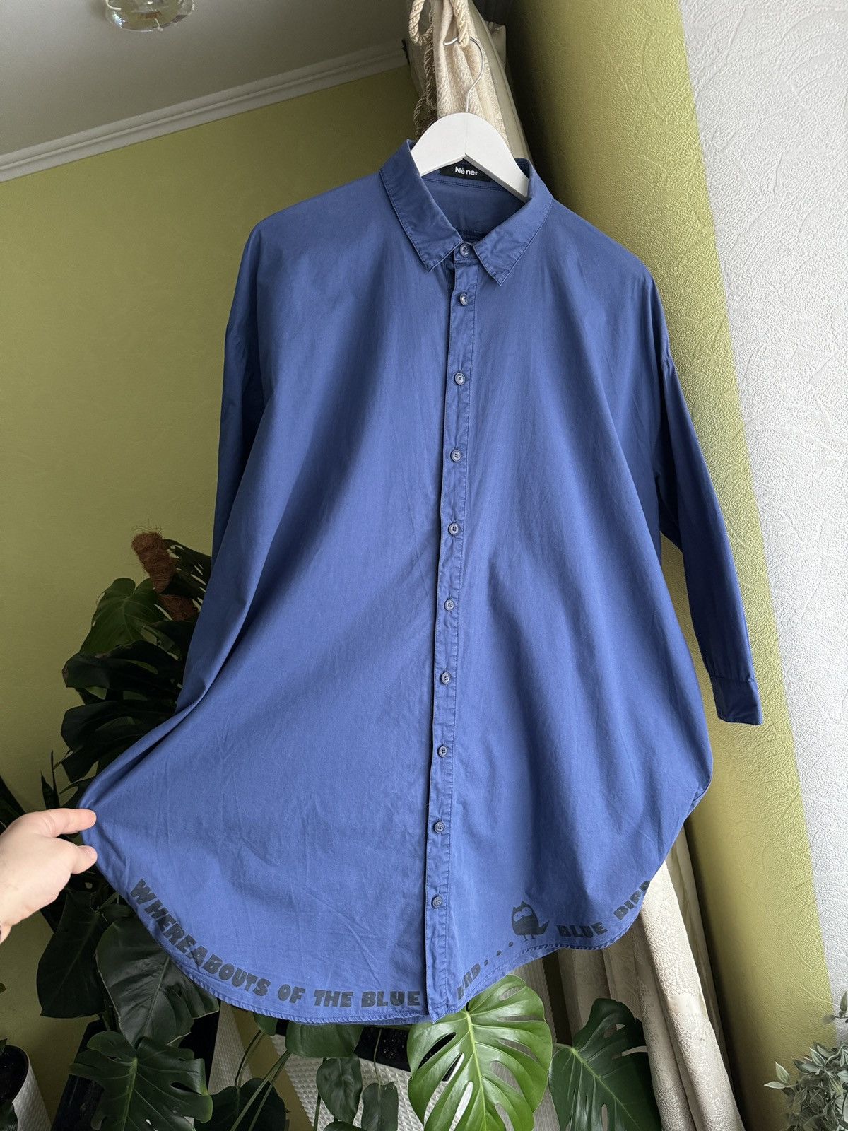 Ne-Net Vintage Ne-Net Issey Miyake Oversized Shirt Button Up Size US M / EU 48-50 / 2 - 5 Thumbnail