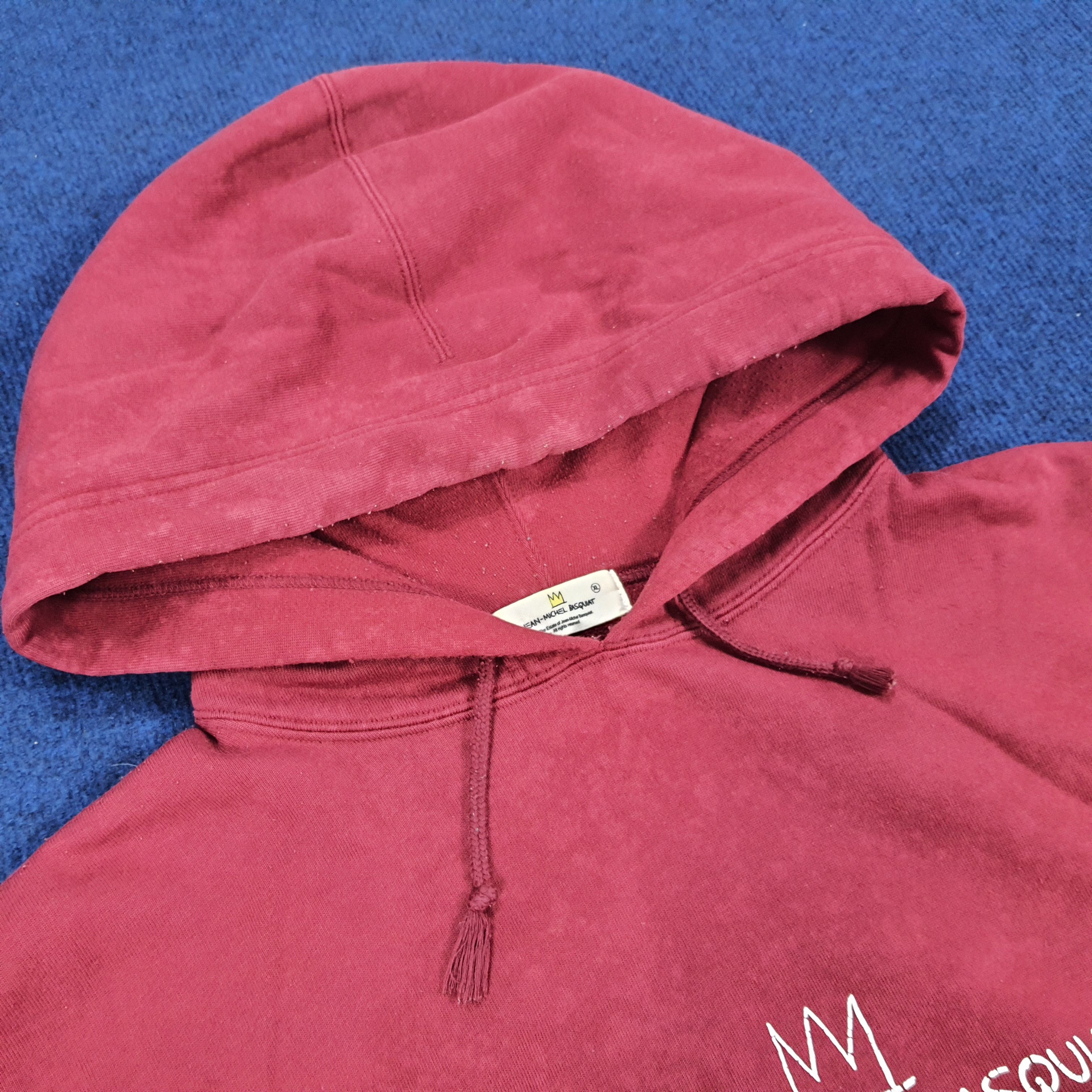 Jean-Michel Basquiat × Vintage Vintage Jean Michel Basquiat Streetwear Designer Hoodie Size US XL / EU 56 / 4 - 5 Thumbnail