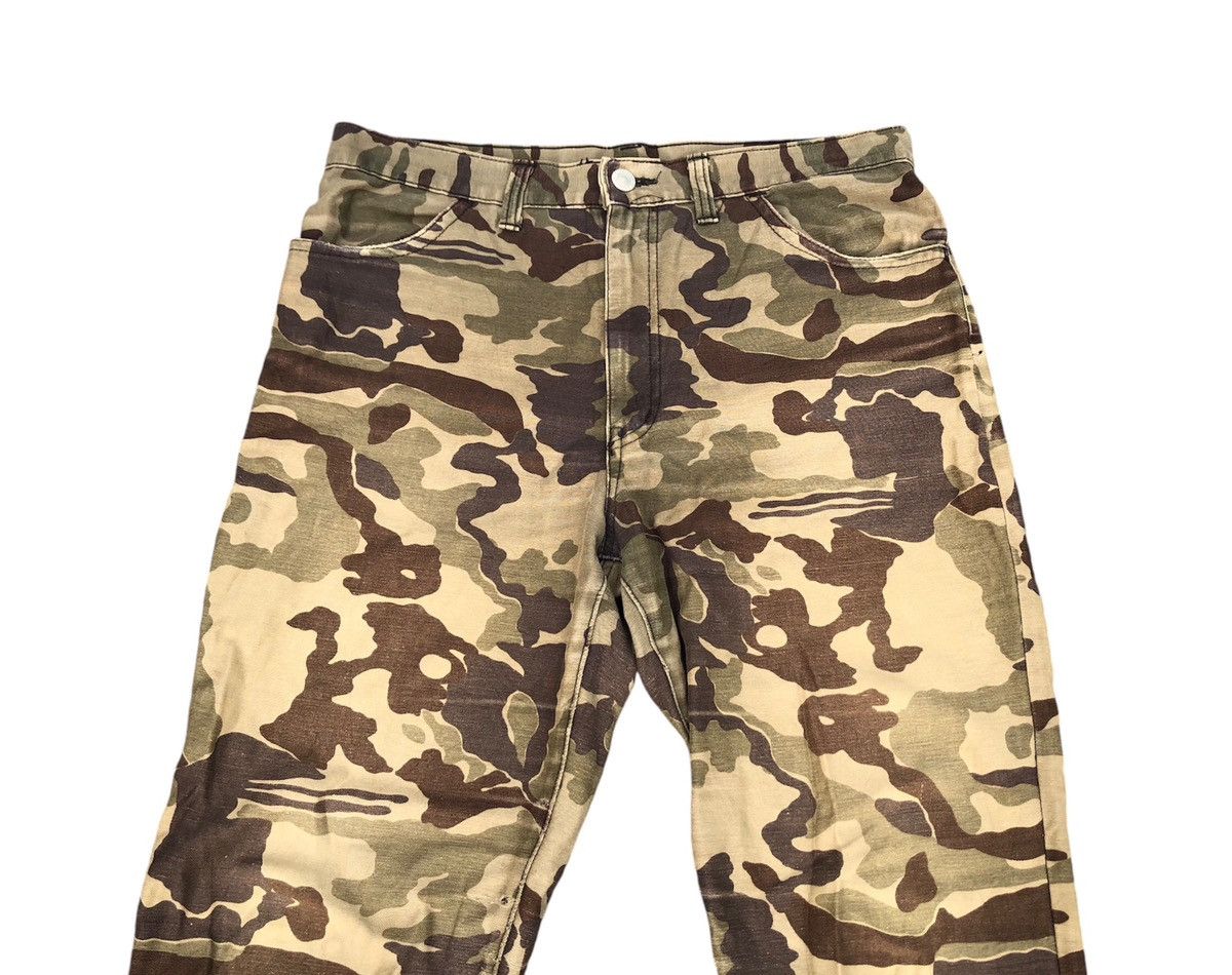 If Six Was Nine × Japanese Brand × Tornado Mart 🔥Japanese Camo Flare Jeans 🔥 Size US 30 / EU 46 - 8 Thumbnail