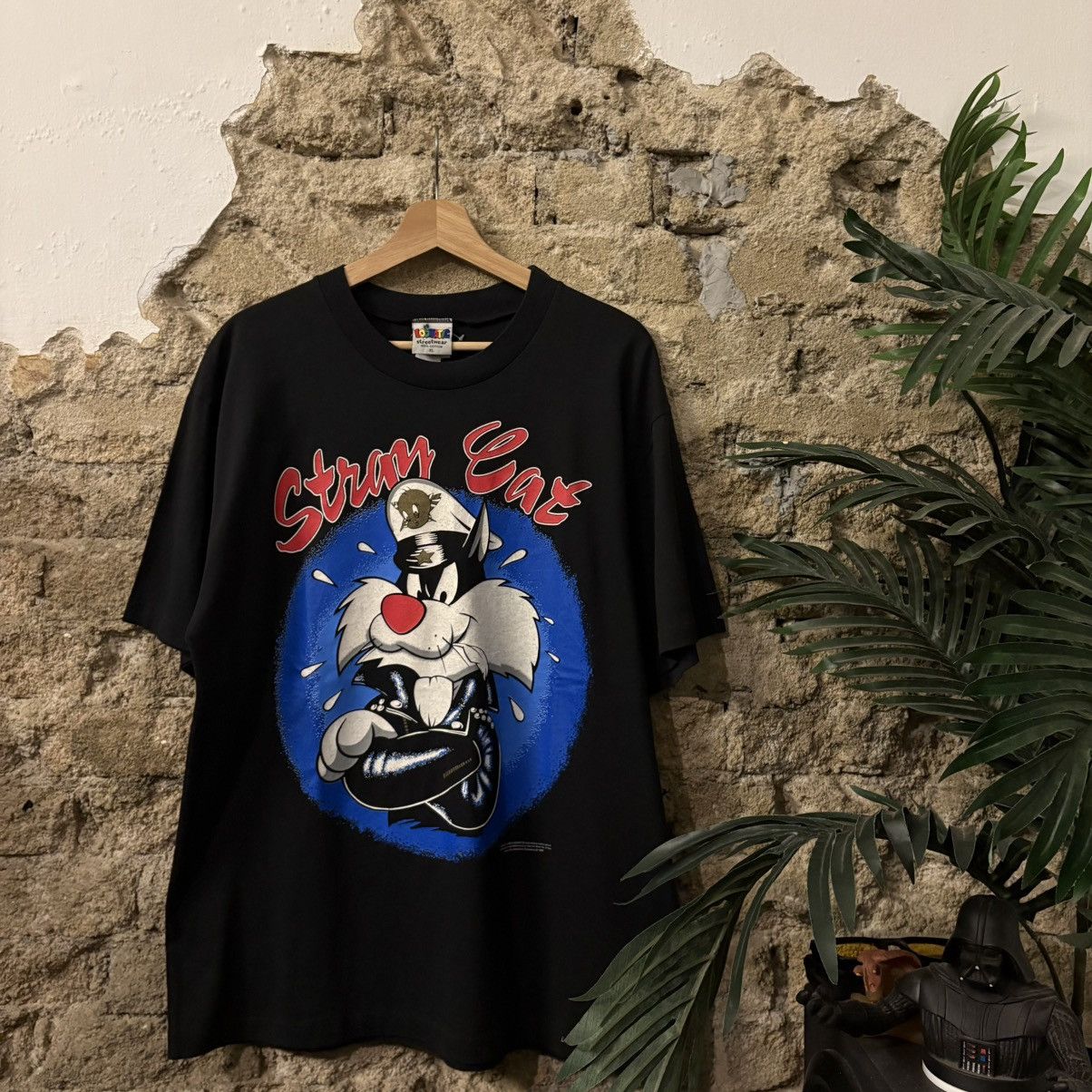 Warner Bros Vintage Sylvester The Stray Cat Tee Size US L / EU 52-54 / 3 - 1 Thumbnail