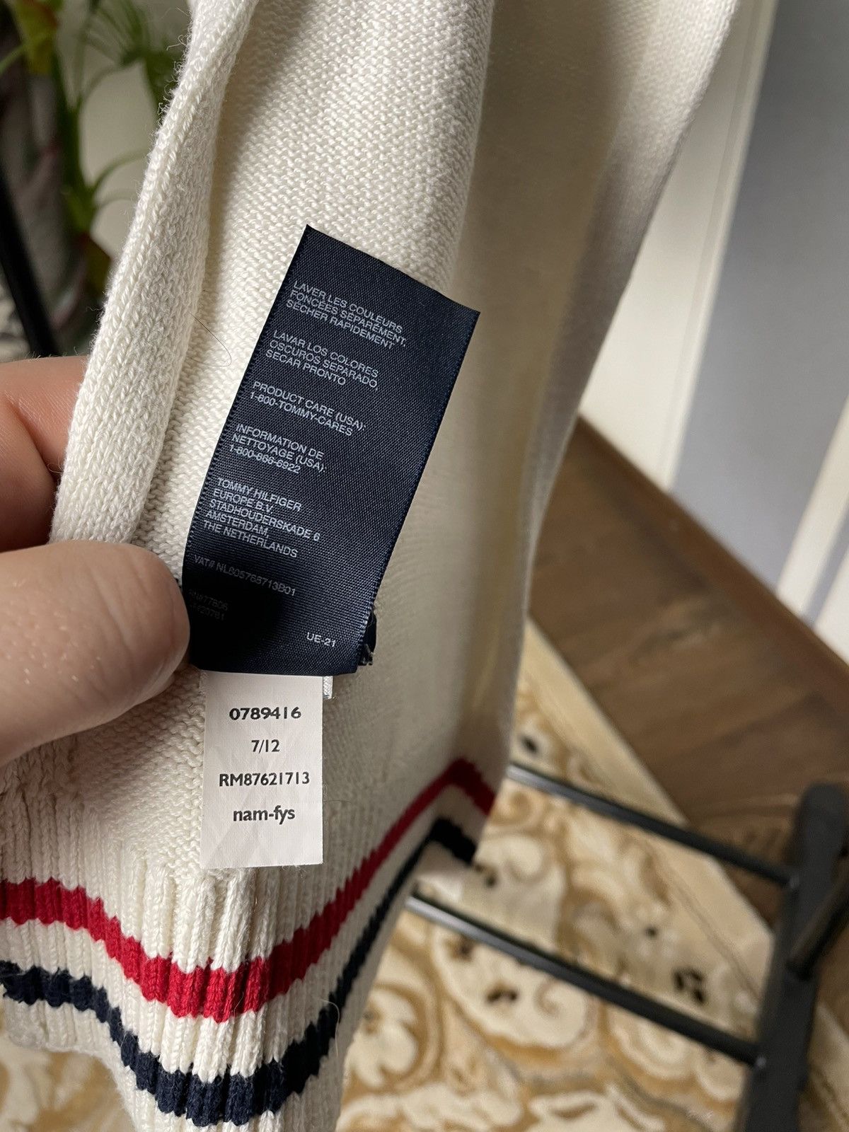 Tommy Hilfiger Tommy Hilfiger Big Logo Scarf Size ONE SIZE - 4 Thumbnail