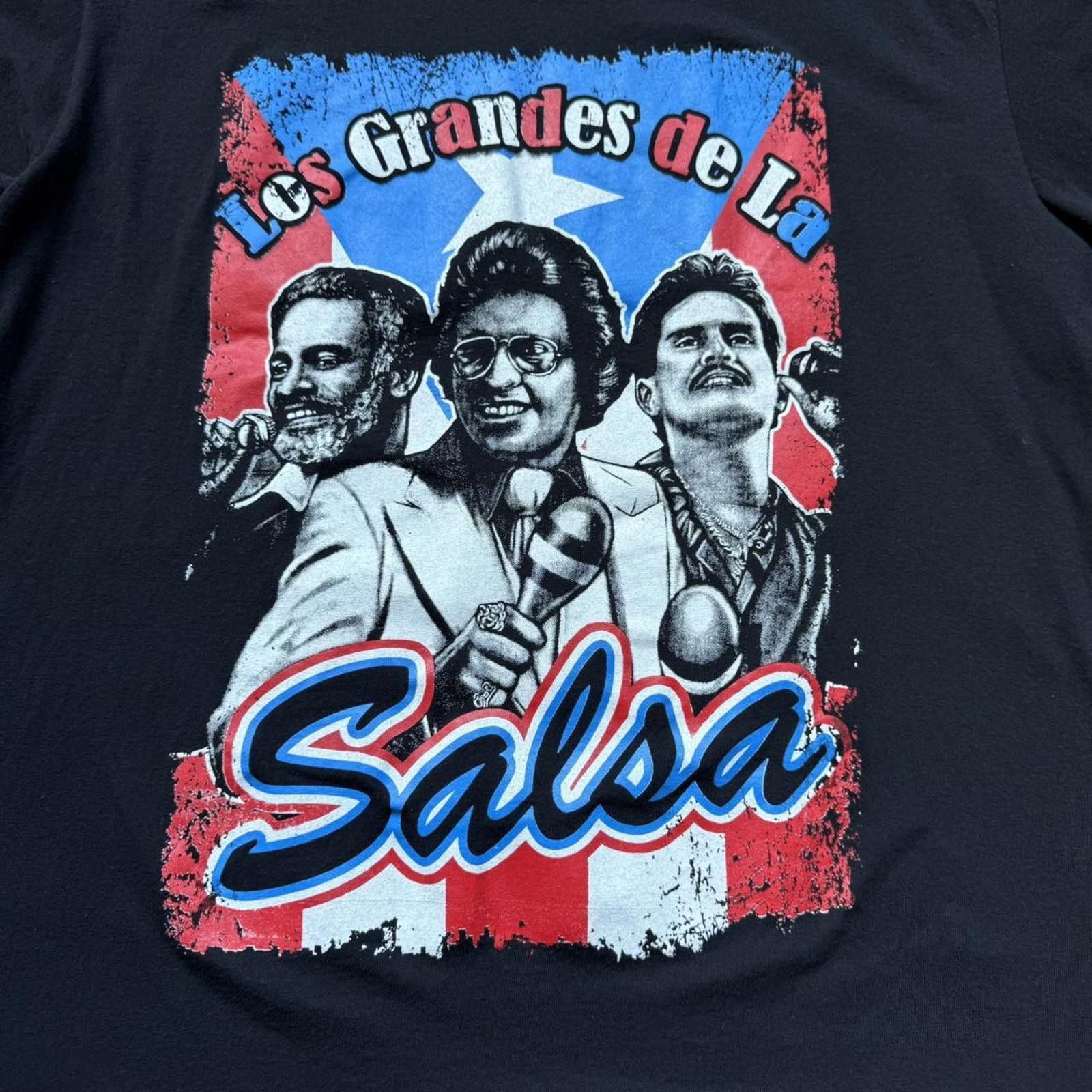 Other Salsa Puerto Rico “Los Grandes De La Salsa” Band T-Shirt Size US XL / EU 56 / 4 - 3 Thumbnail